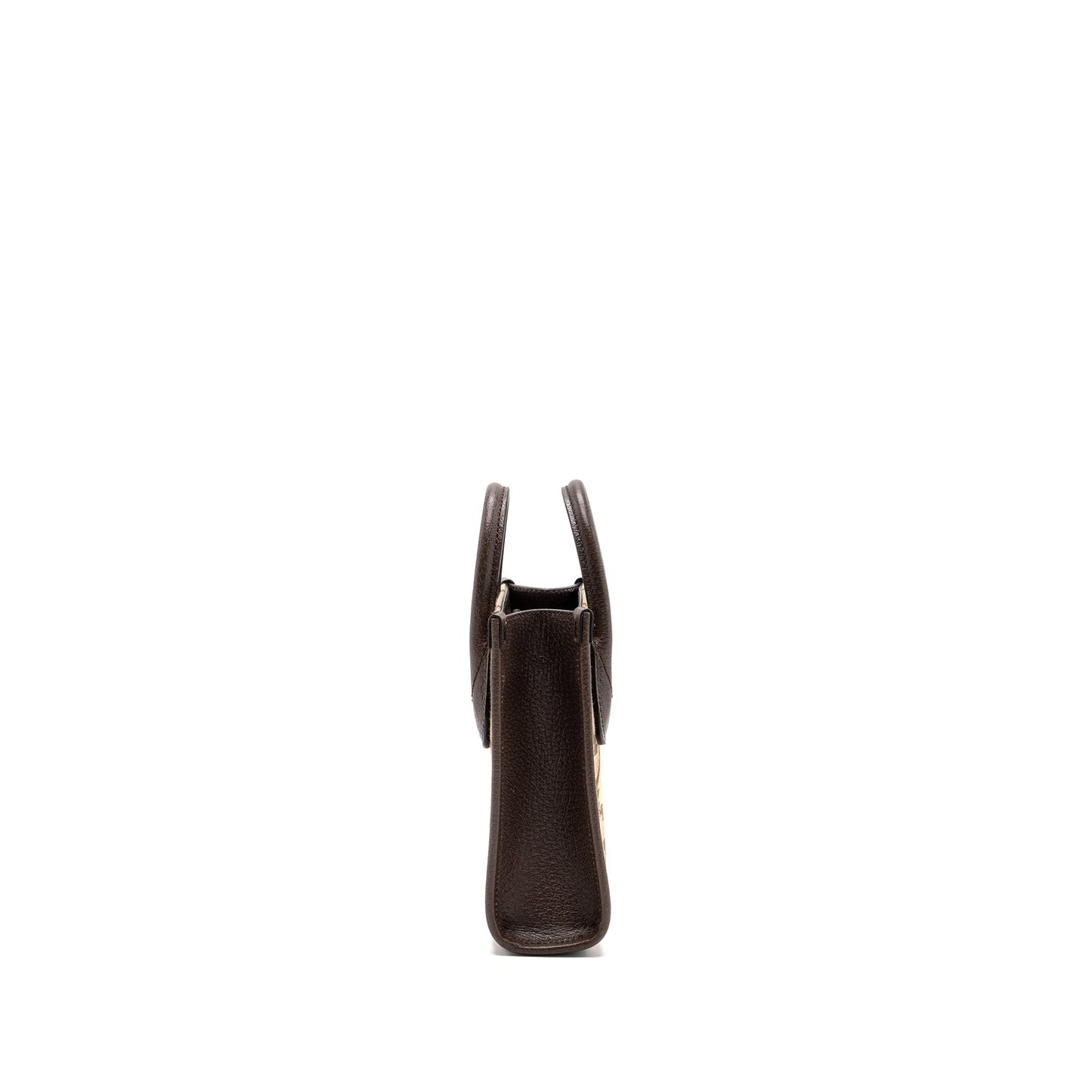 Gucci JUMBO Purse CANVAS / LEATHER CAMEL / EBONY