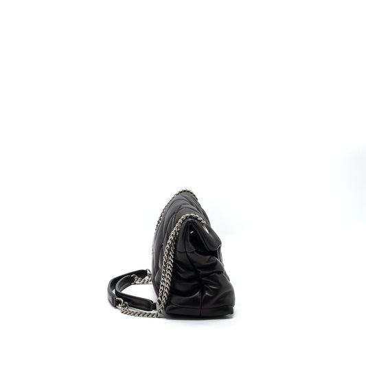 Saint Laurent Small Puffer Lambskin Black