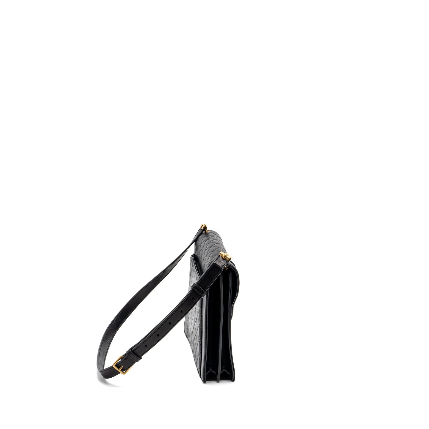 Saint laurent gaby satchel Purse lambskin black