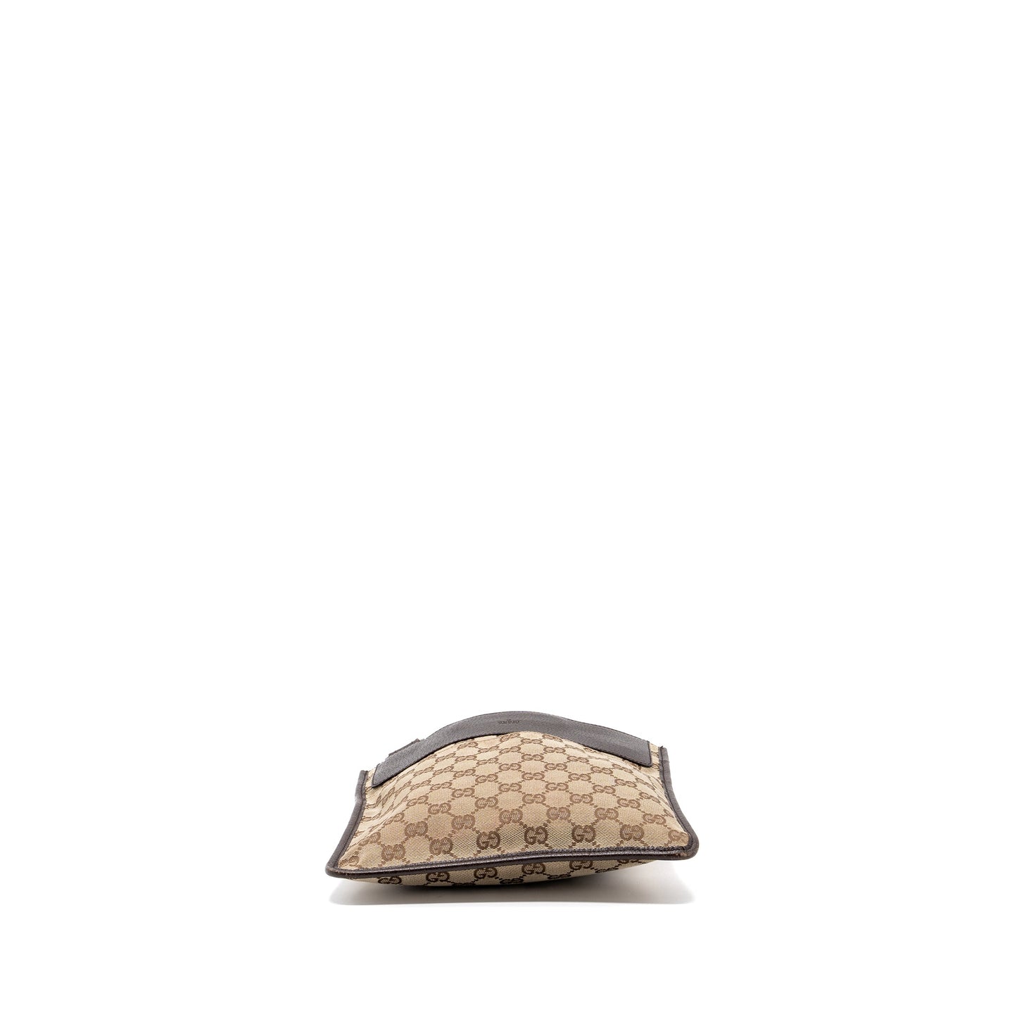 GUCCI MESSENGER Purse Supreme CANVAS/LEATHER BROWN/GREEN/