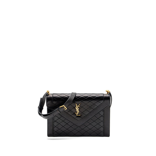 Saint laurent gaby satchel Purse lambskin black