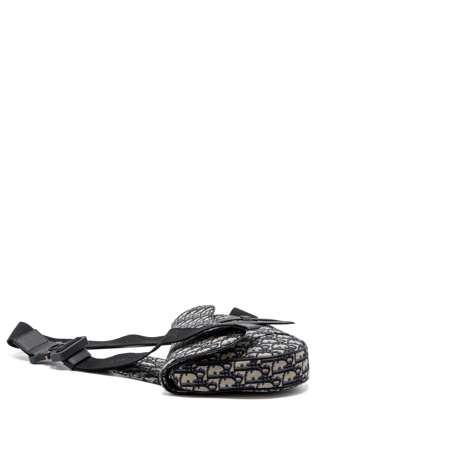 Dior Homme Saddle Purse Dior Oblique Jacquard Beige/Black