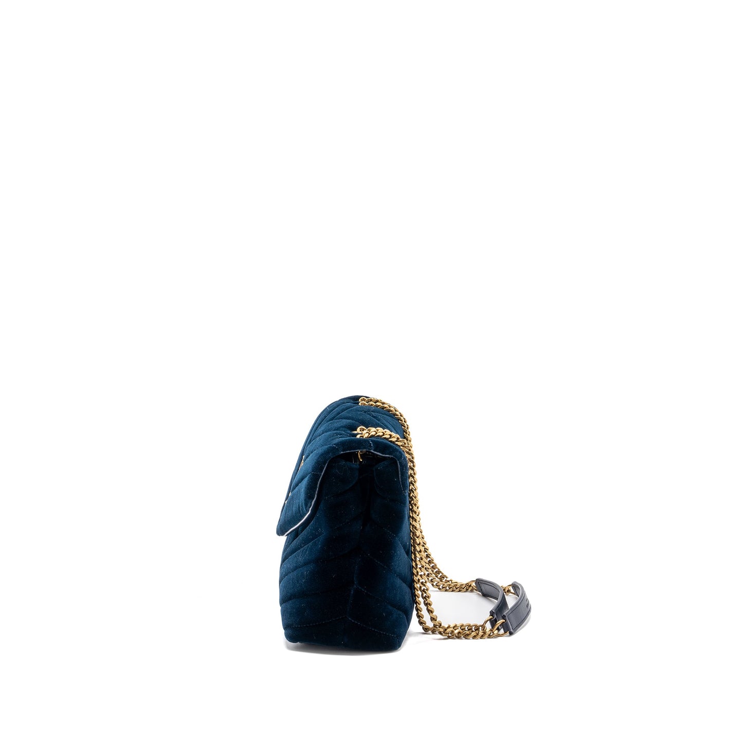 Saint Laurent / Medium Lou Lou In Velvet Blue