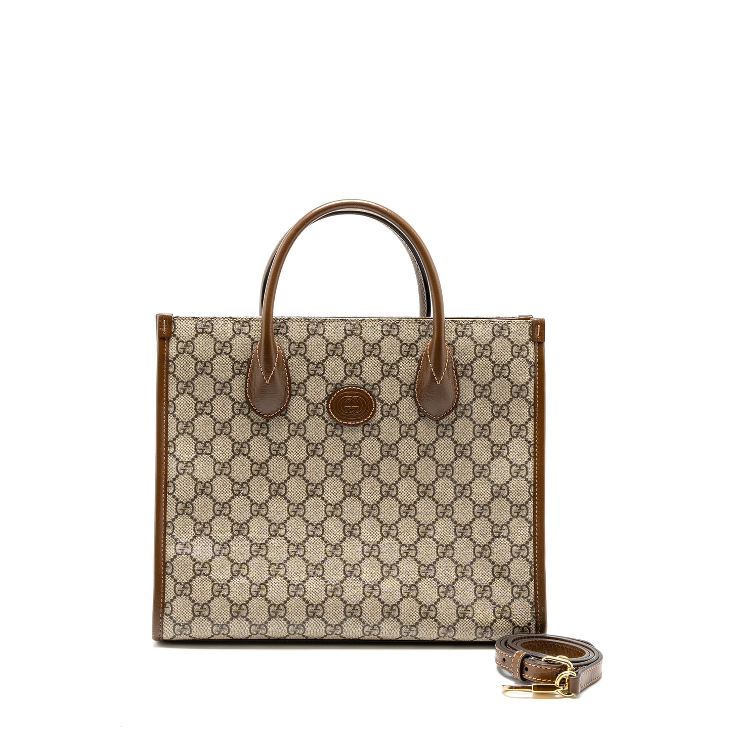 Gucci Tote Purse Supreme Canvas