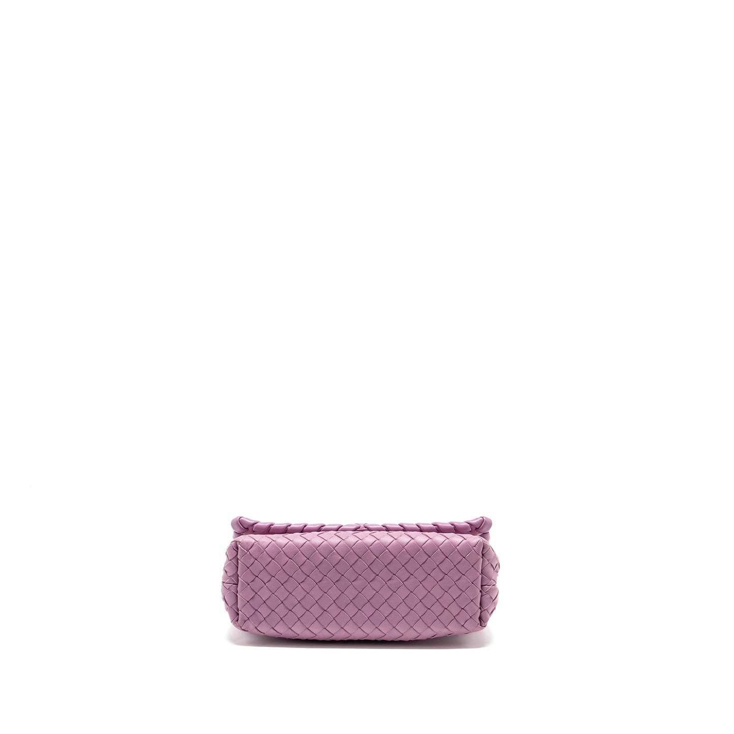 Bottega Veneta Olympia Purse Leather Light Purple