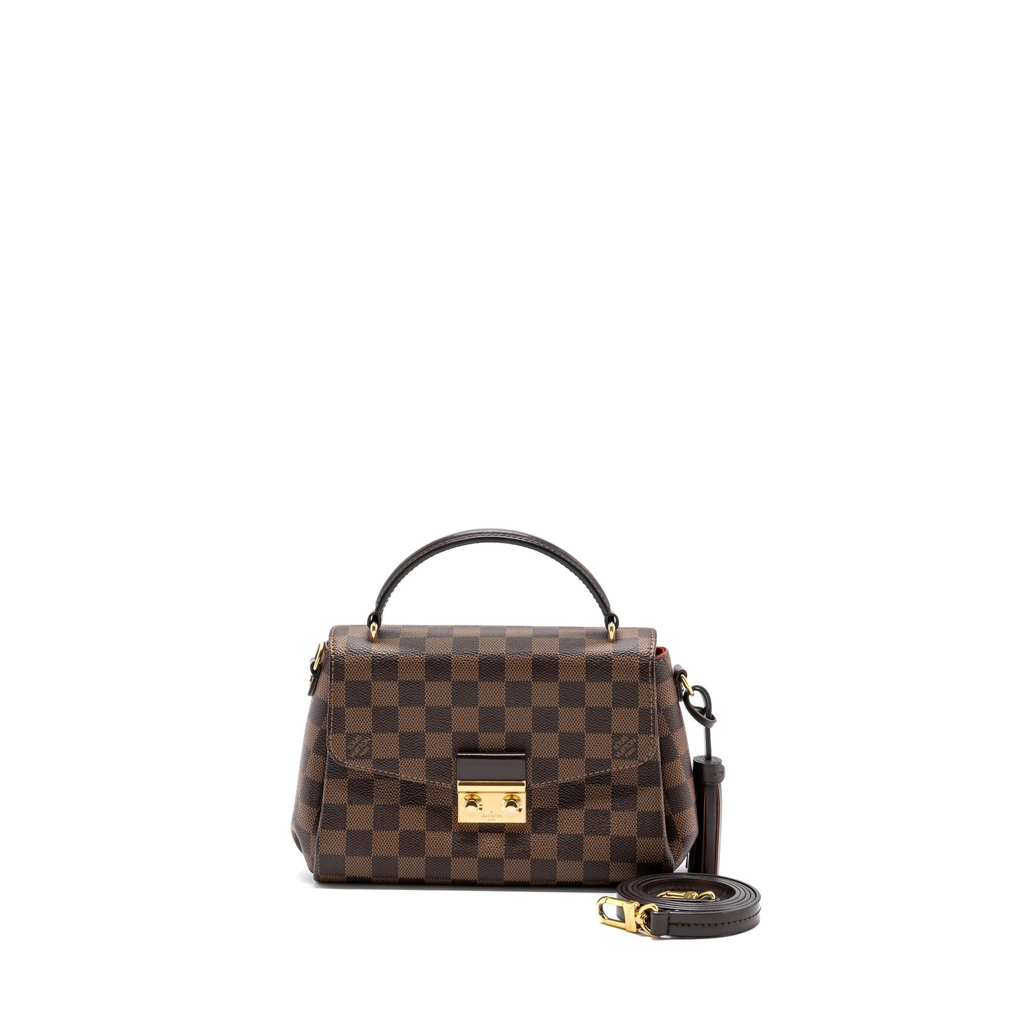 Louis Vuitton croisette Purse damier ebene canvas