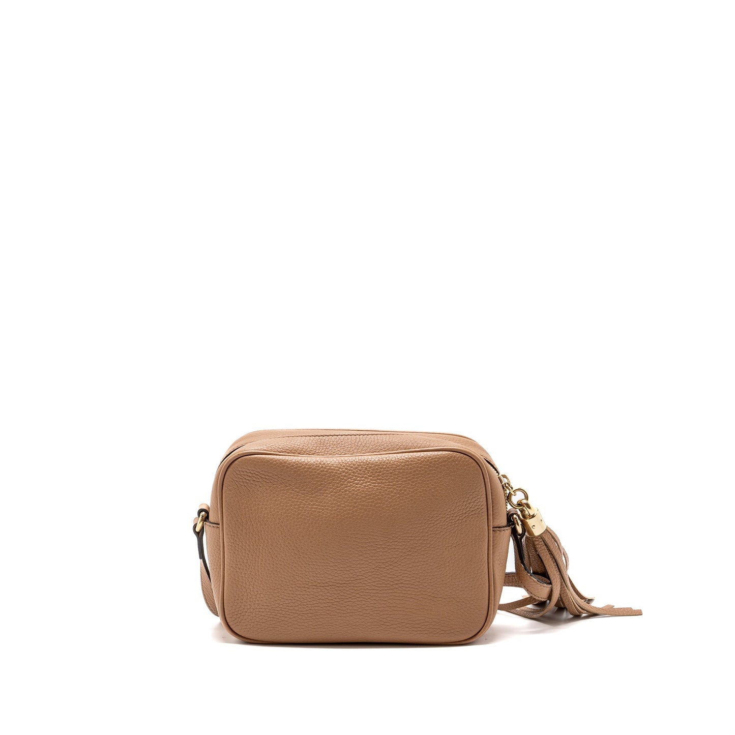 Gucci Disco Soho Purse Calfskin Beige