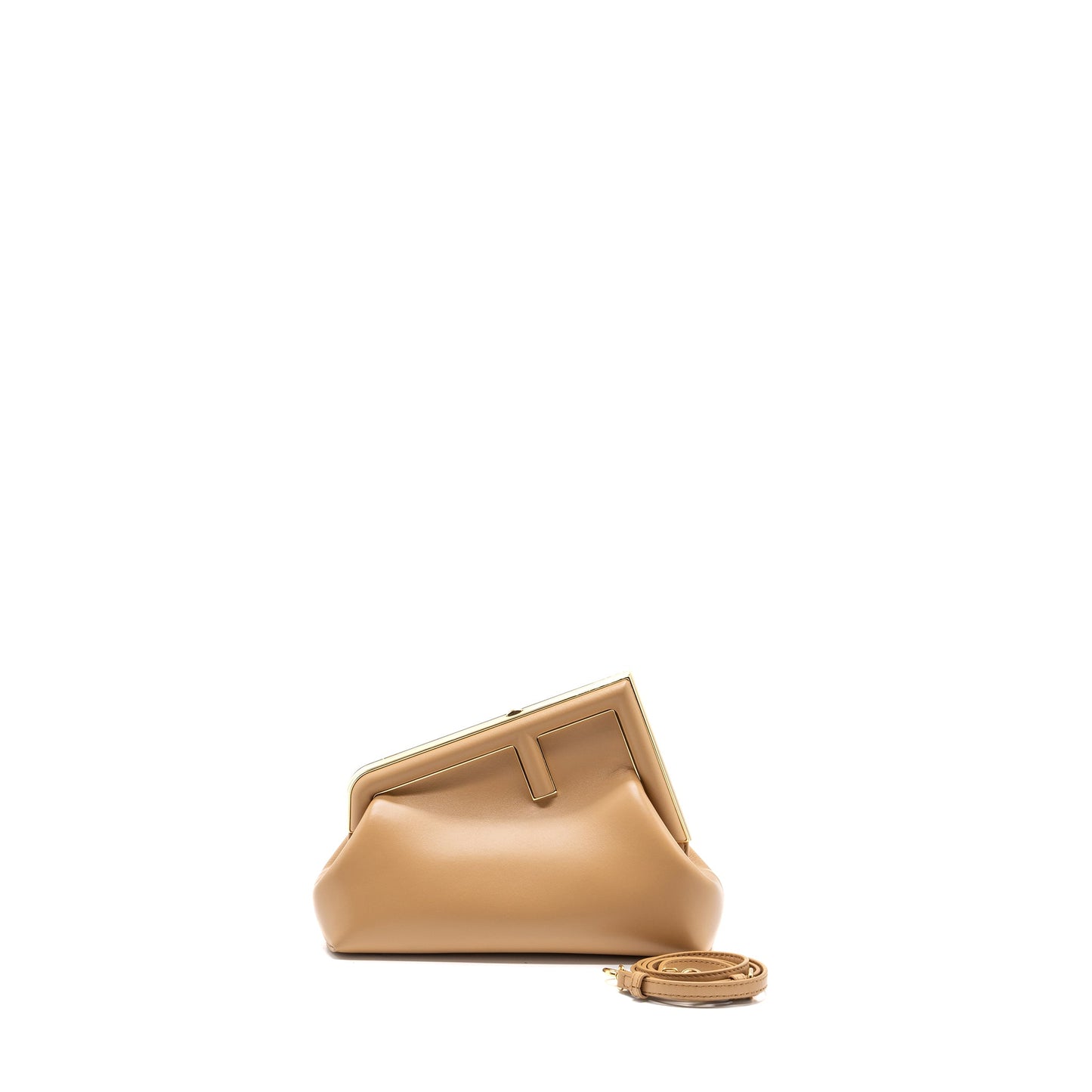 Fendi small first Purse Nappa leather beige
