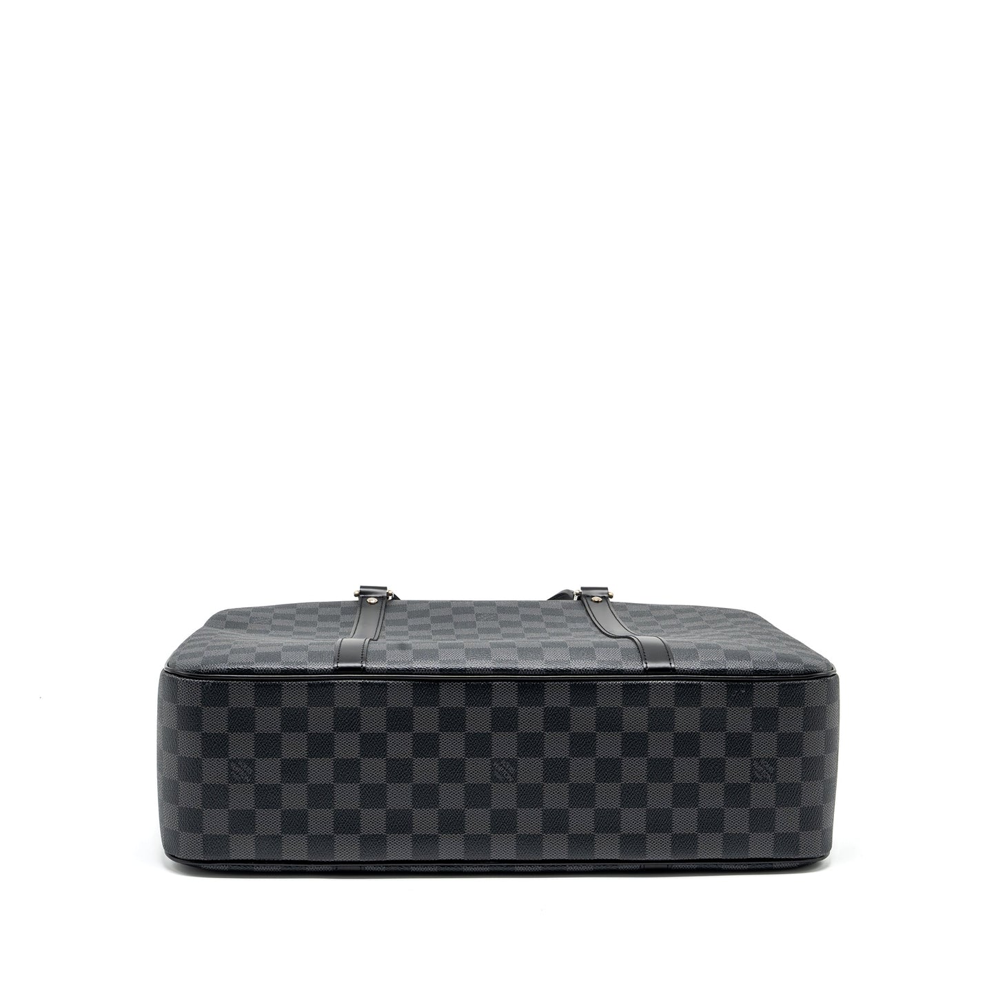LOUIS VUITTON Briefcase/Document Purse Damier Graphite Canvas Black