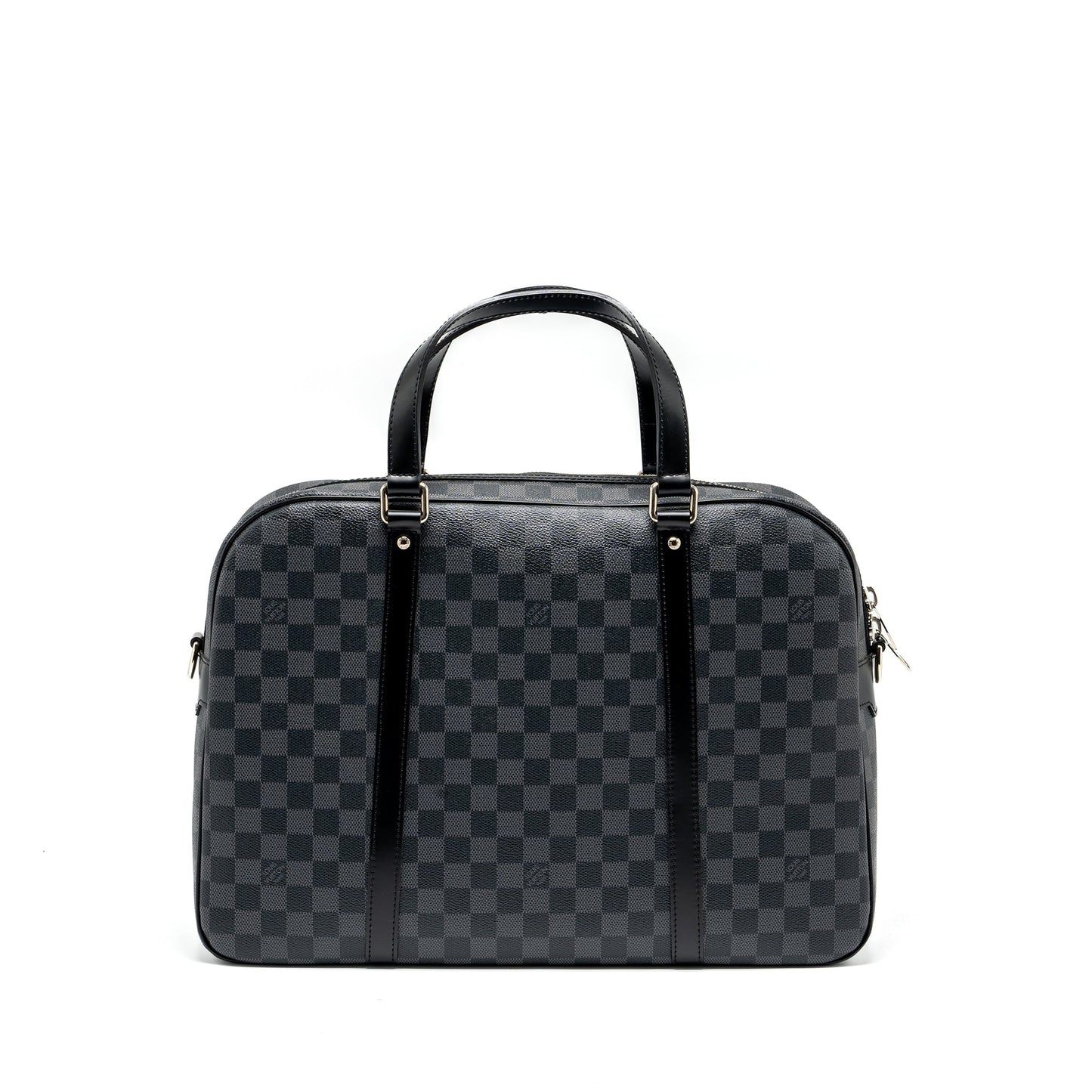 LOUIS VUITTON Briefcase/Document Purse Damier Graphite Canvas Black
