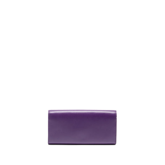 Saint Laurent Kate clutch calfskin purple
