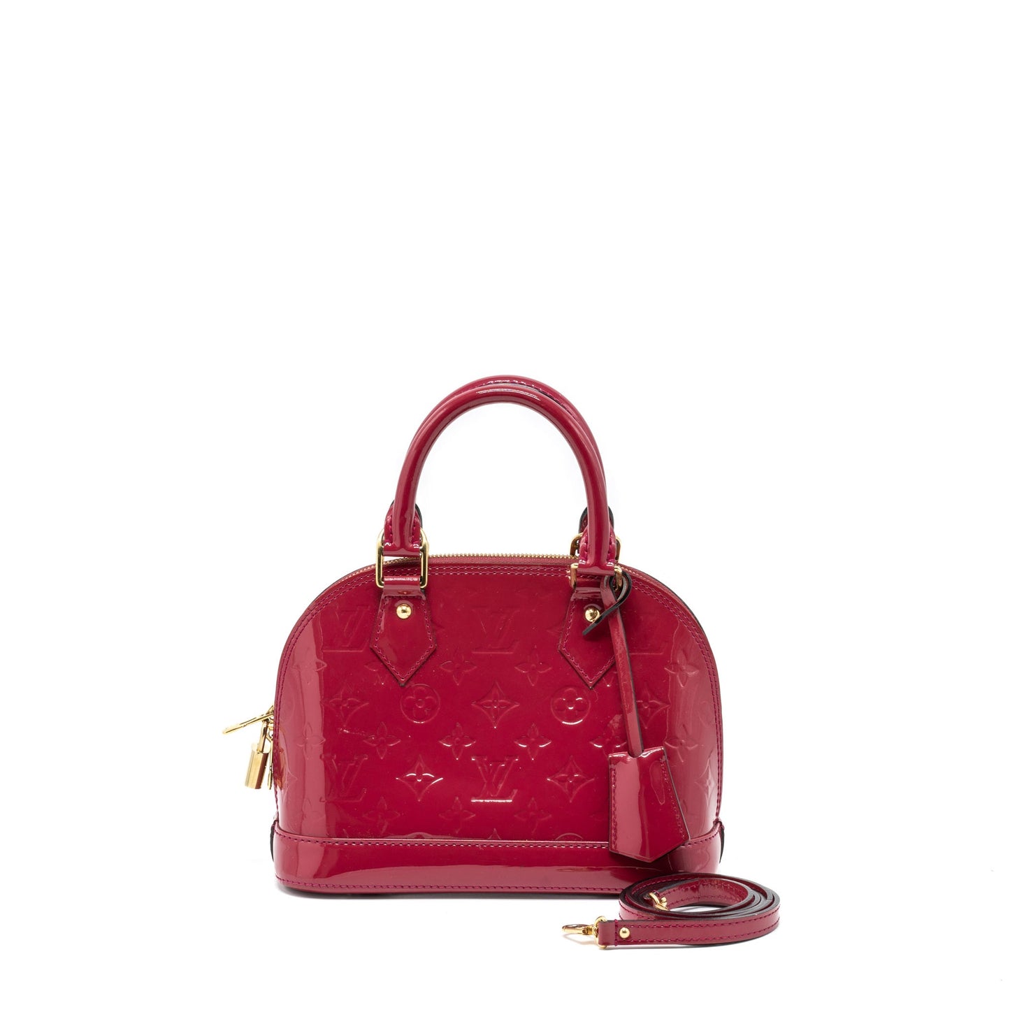 Louis Vuitton Alma Monogram Vernis Pink