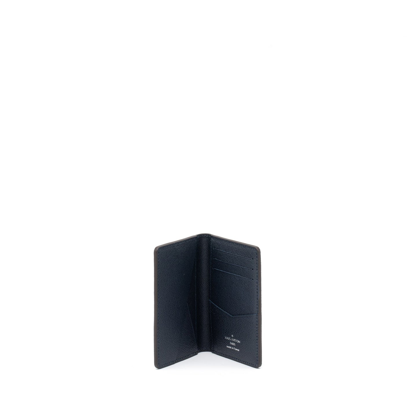 Louis Vuitton Pocket Organizer Epi Dark Blue