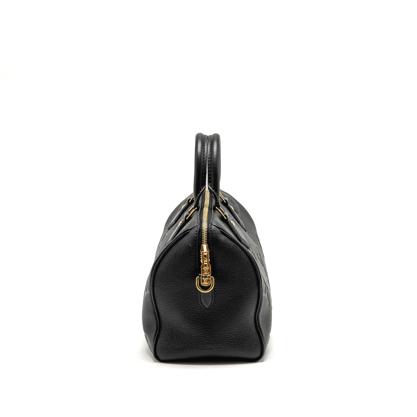 Louis Vuitton speedy Bandouliere 25 Monogram Empreinte Leather Black