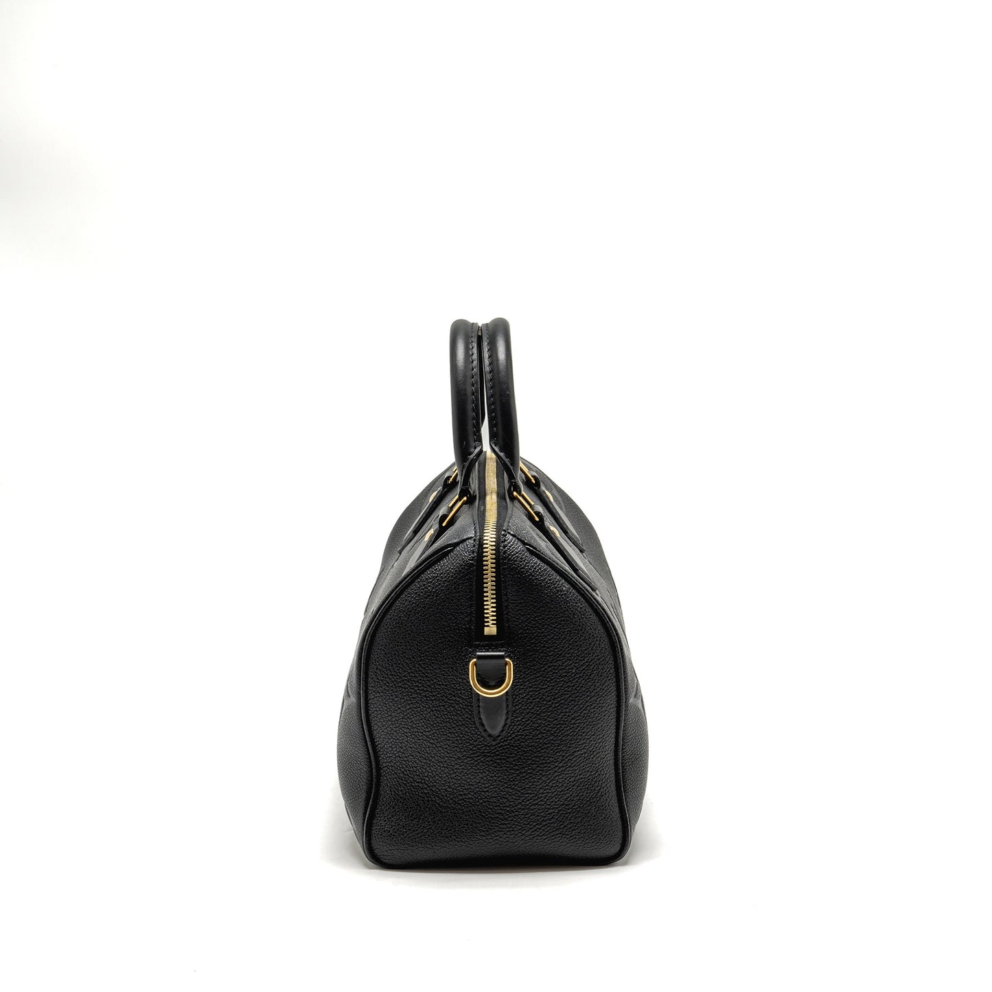 Louis Vuitton speedy Bandouliere 25 Monogram Empreinte Leather Black
