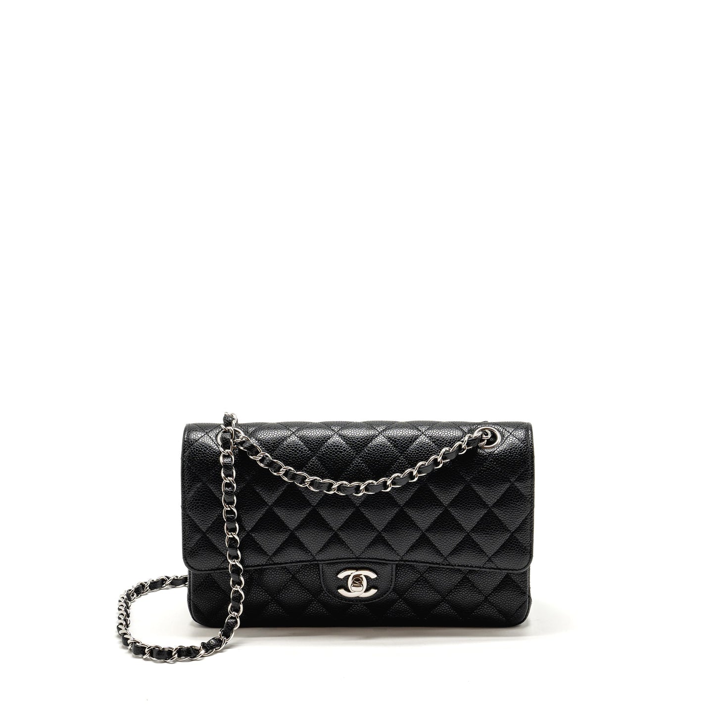 Chanel jumbo classic Double flap bag caviar black SHW