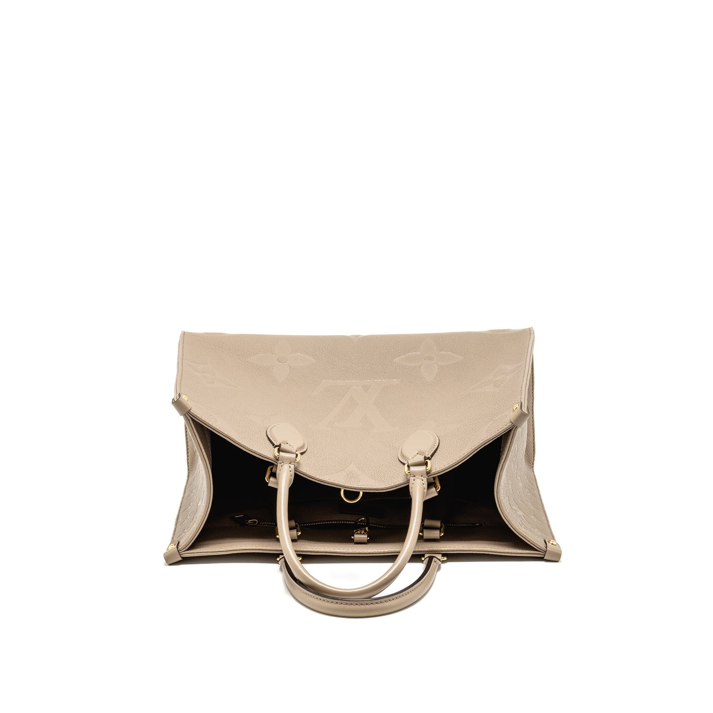 Louis Vuitton onthego monogram Empreinete leather grey