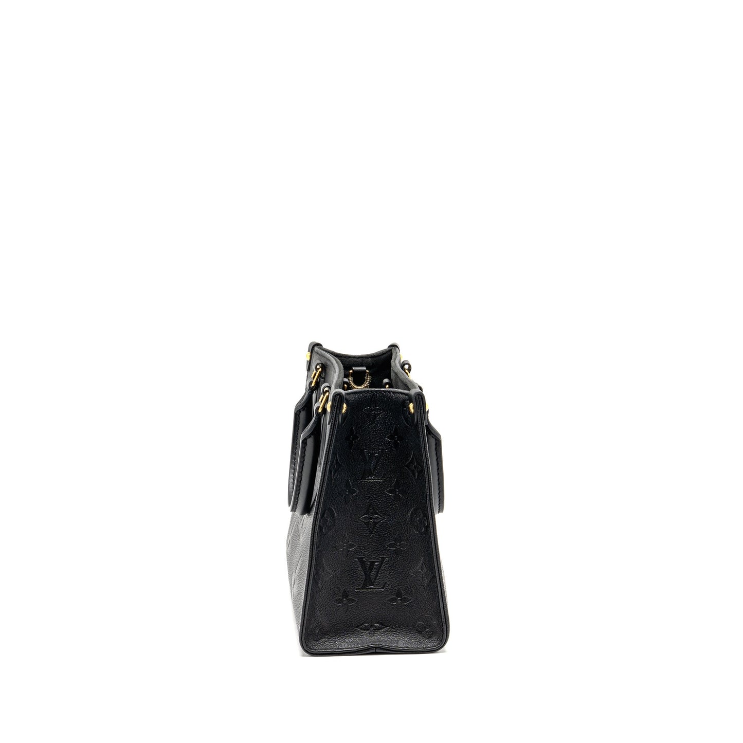 Louis Vuitton Onthego Pm Monogram Empreinte Leather Black