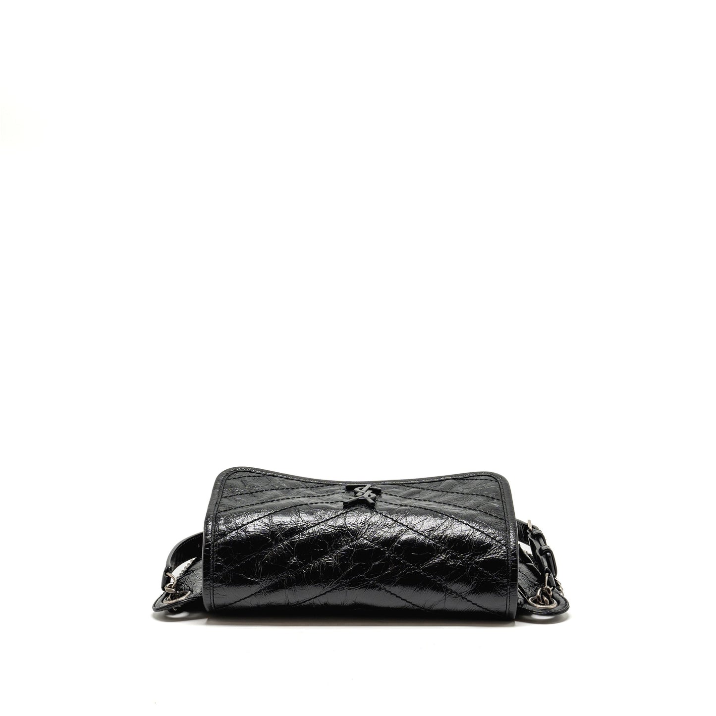 Saint Laurent niki body calfskin black