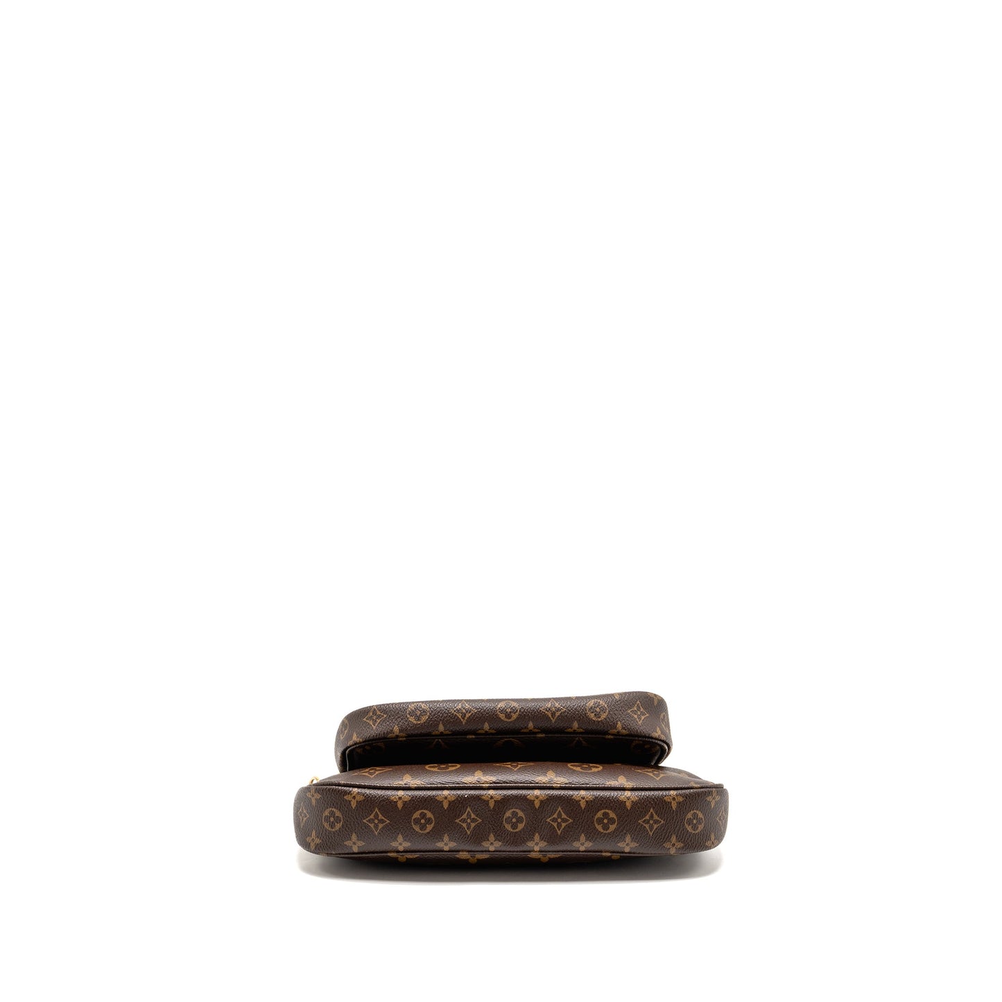 Louis Vuitton Multi Pochette accessories monogram canvas khaki strap