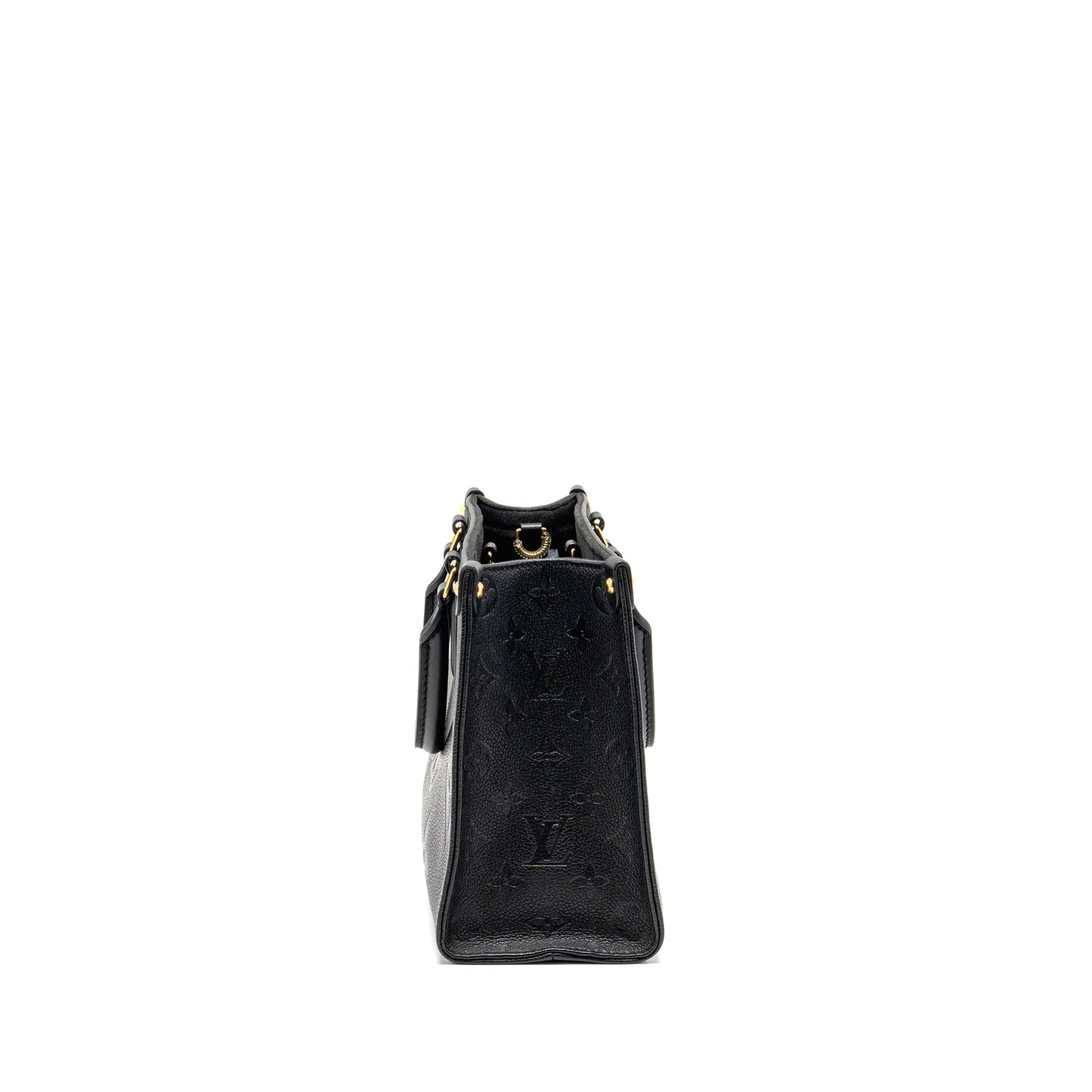 Louis Vuitton Onthego Pm Monogram Empreinte Leather Black