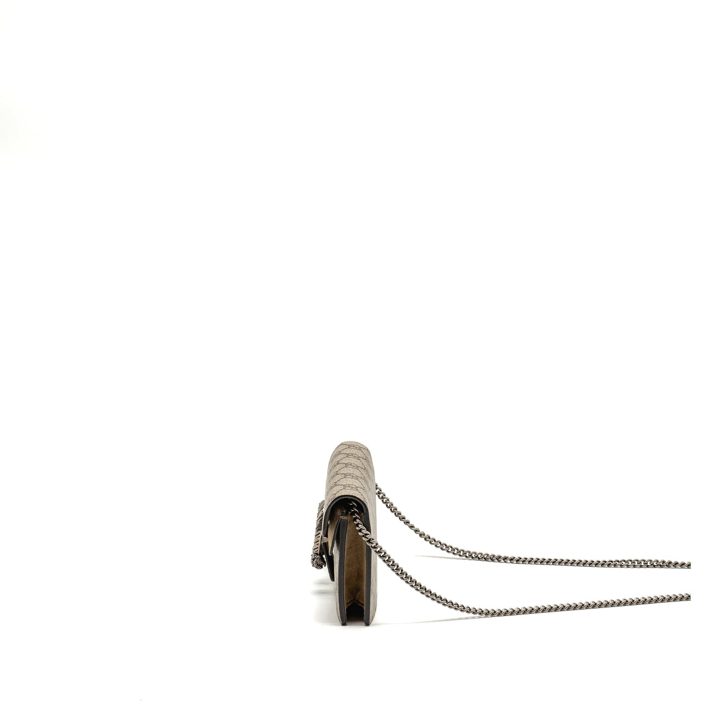 Gucci super mini Dionysus canvas / suede leather beige