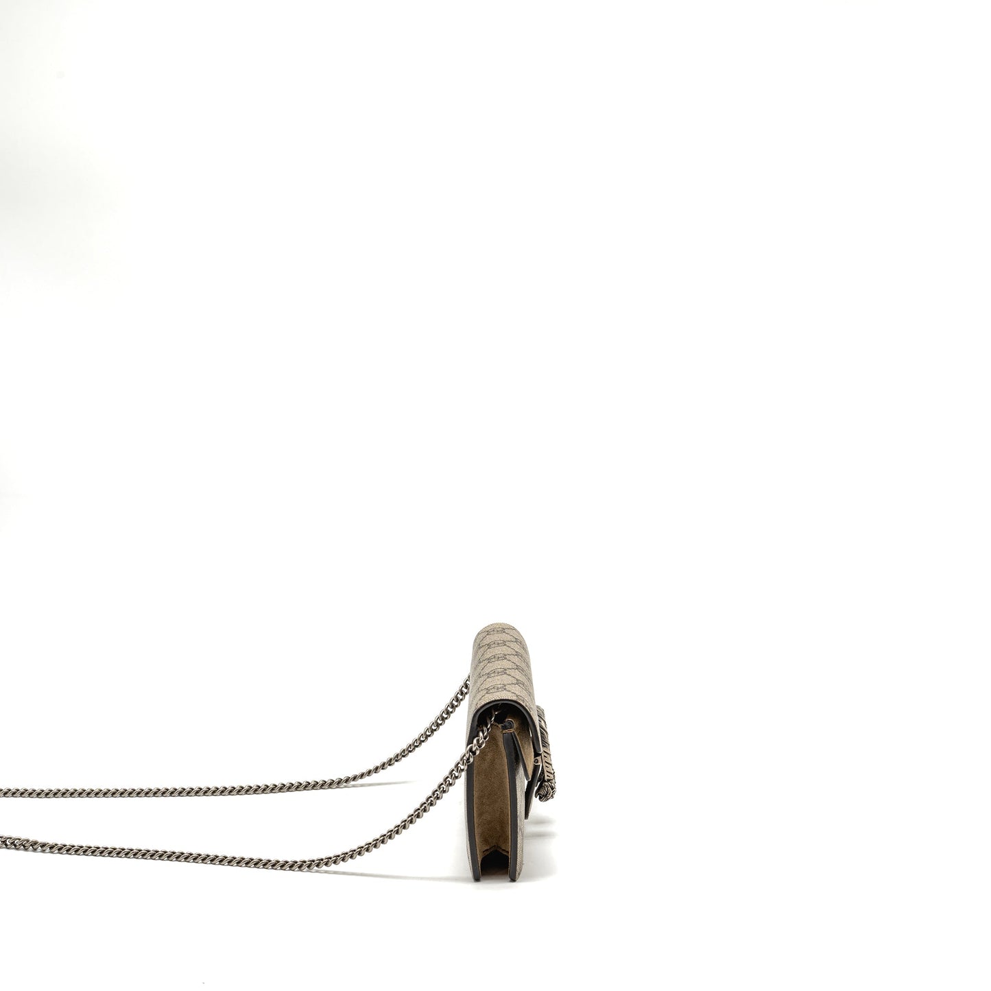 Gucci super mini Dionysus canvas / suede leather beige