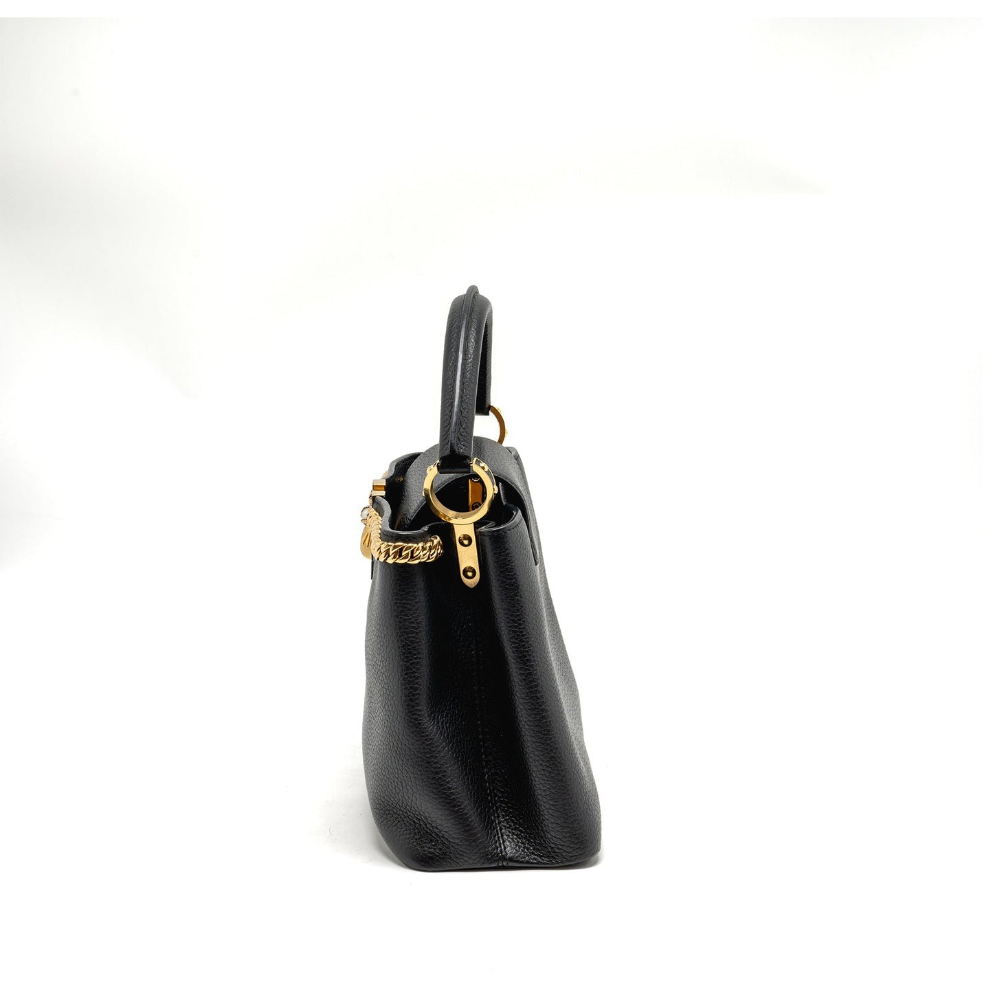 Louis Vuitton Capucines Calfskin black