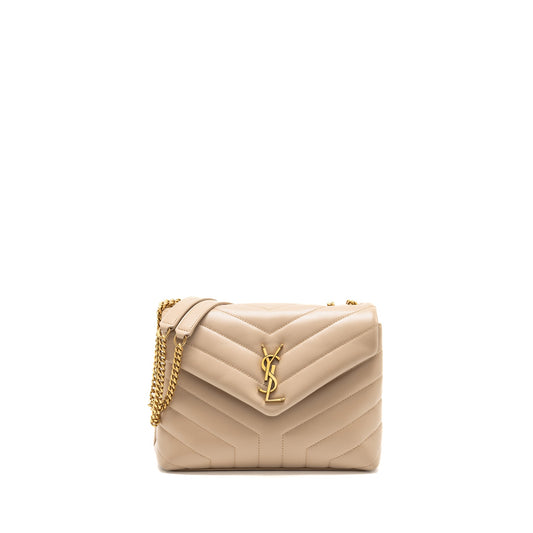 Saint Laurent / Small Lou Lou Mini Purse Calfskin Beige