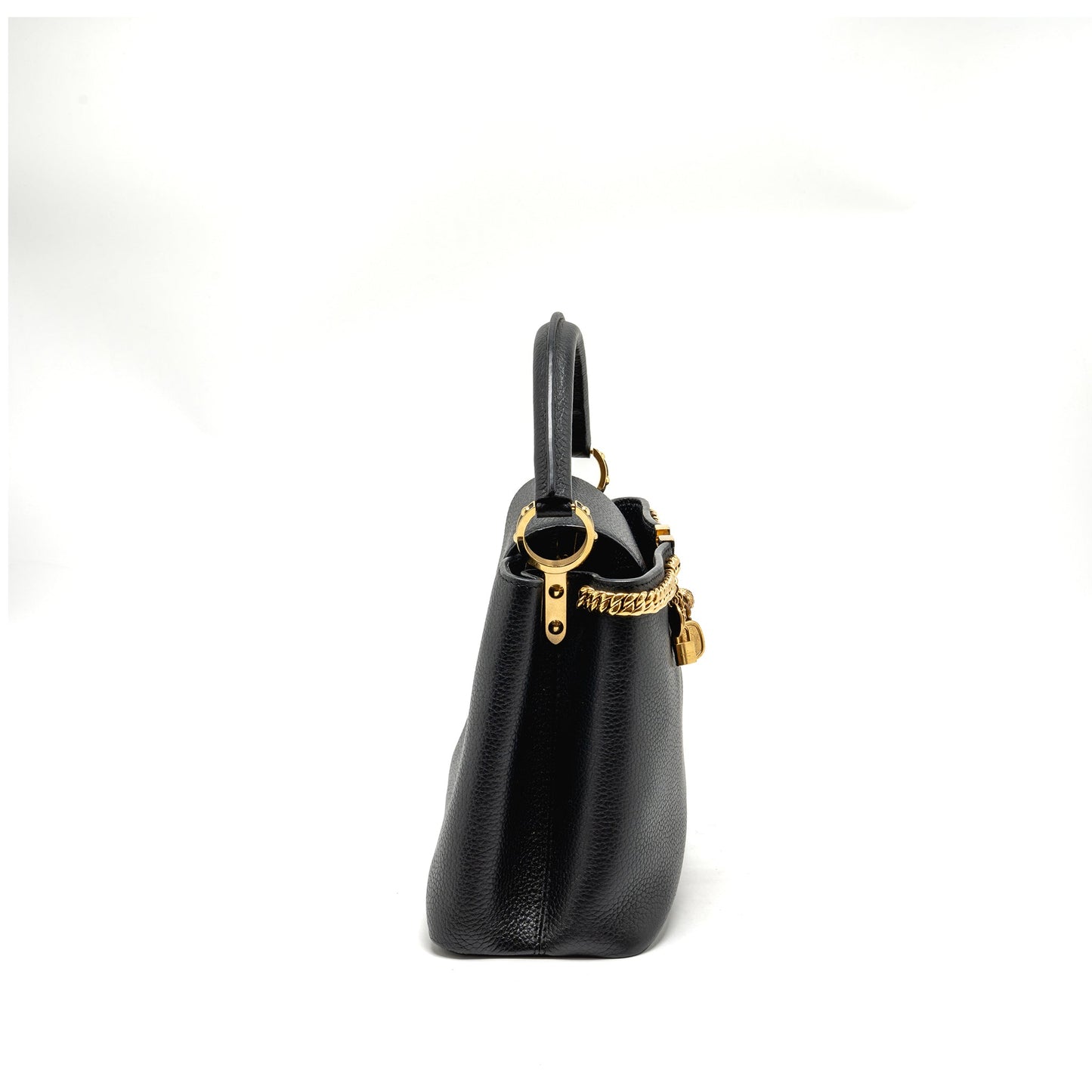Louis Vuitton Capucines Calfskin black