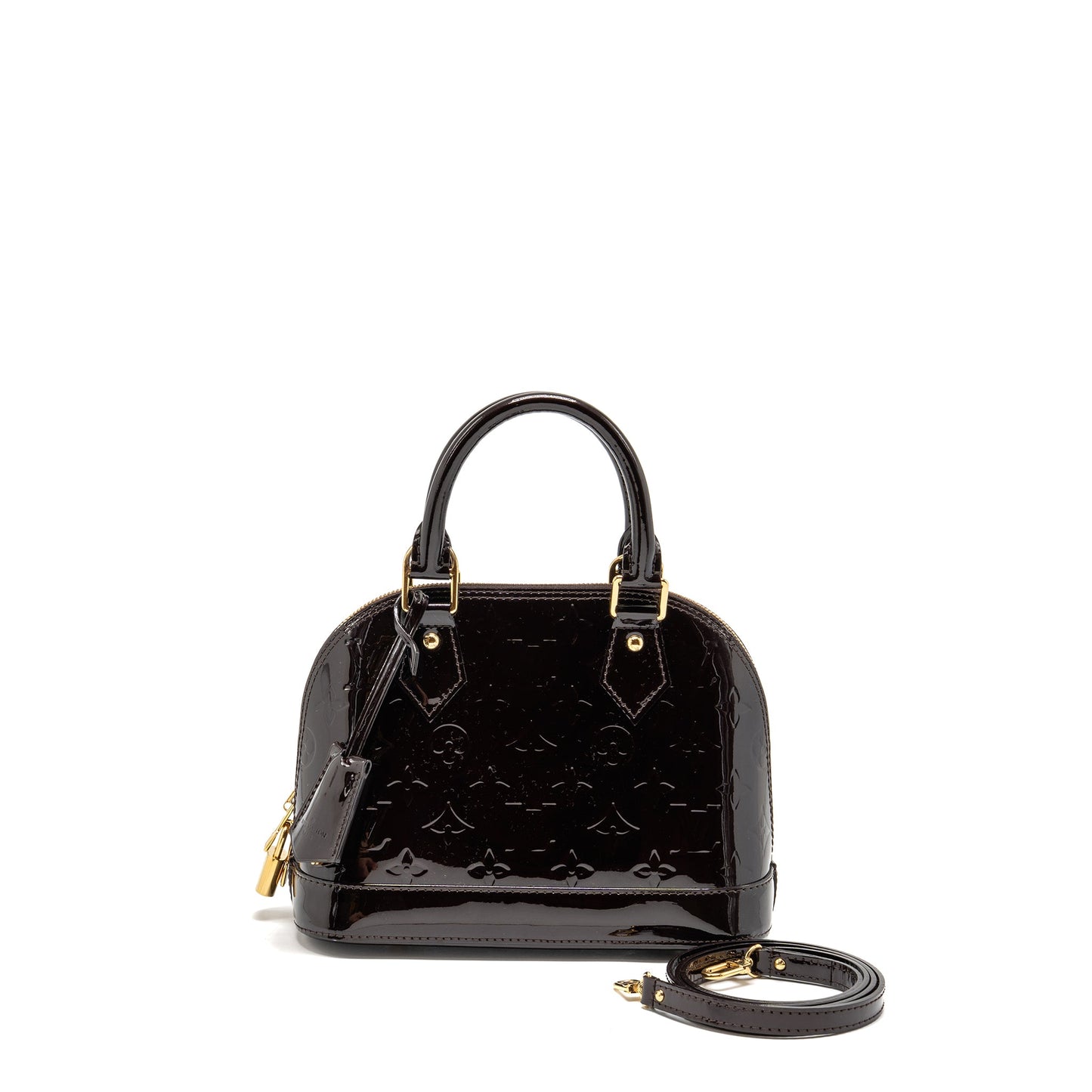 Louis Vuitton Alma Monogram Patent Leather Amatante