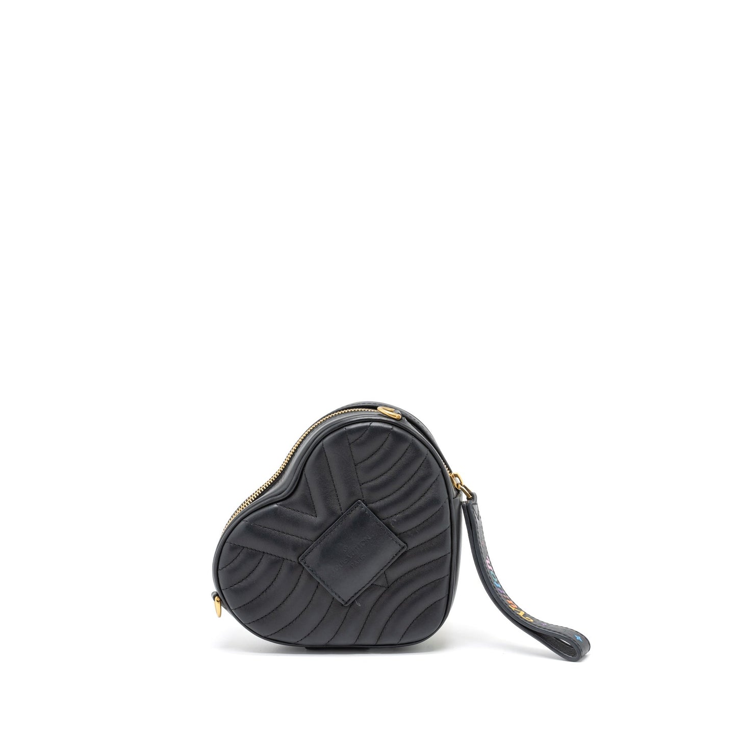 Louis Vuitton Coeur New Wave Heart Purse Calfskin Black
