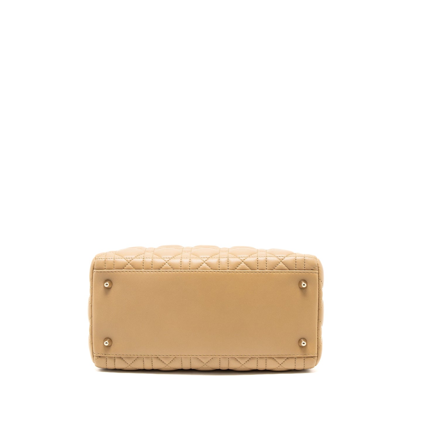 Dior Medium Lady Dior Lambskin Beige