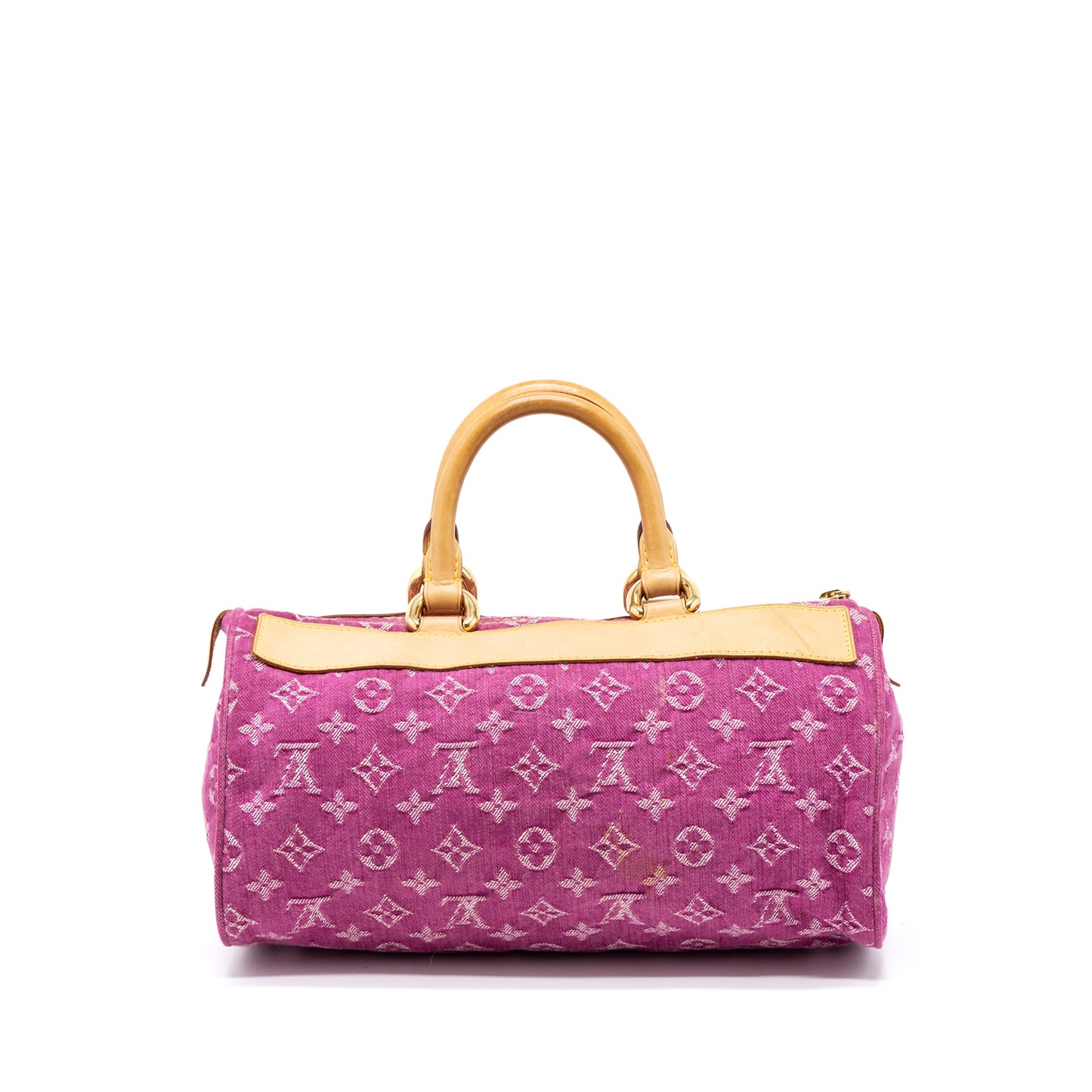 Louis Vuitton Vintage Neo Speedy Monogram Denim Pink