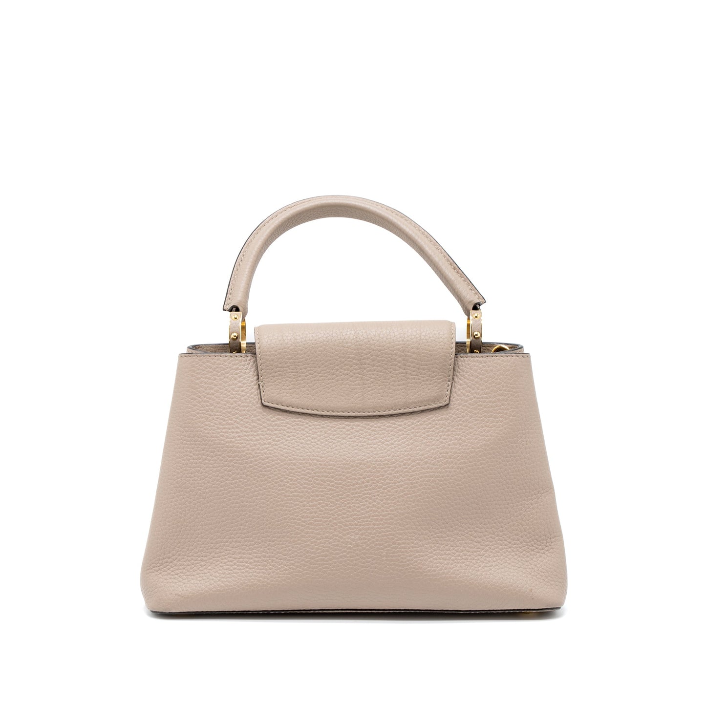 Louis Vuitton Capucines Taurillon Light Grey