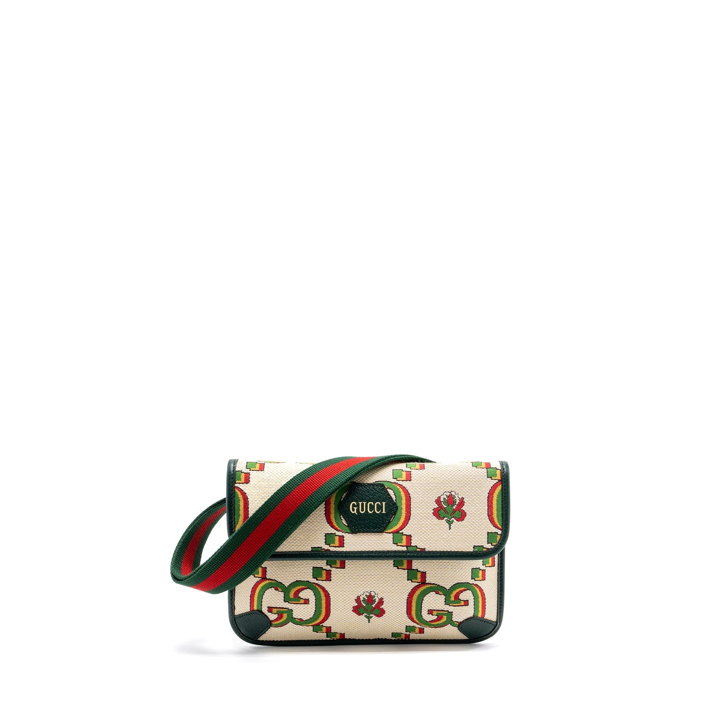 Gucci belt Purse canvas multicolour
