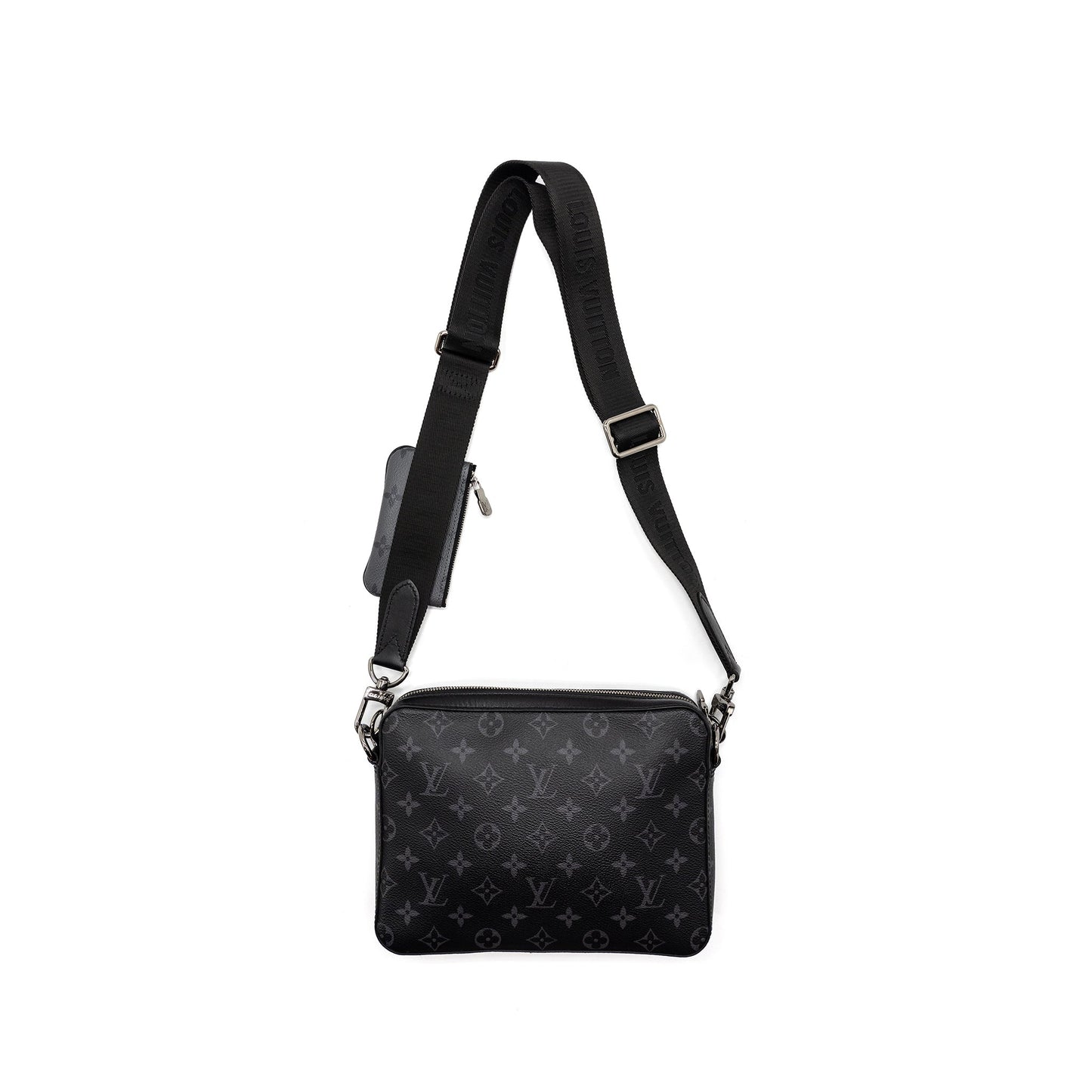 Louis Vuitton Trio Messenger Purse Monogram Eclipse