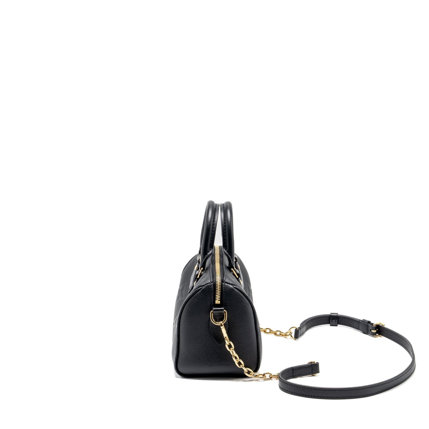 Louis Vuitton Speedy 20 Bandouliere Monogram Empreinte Black