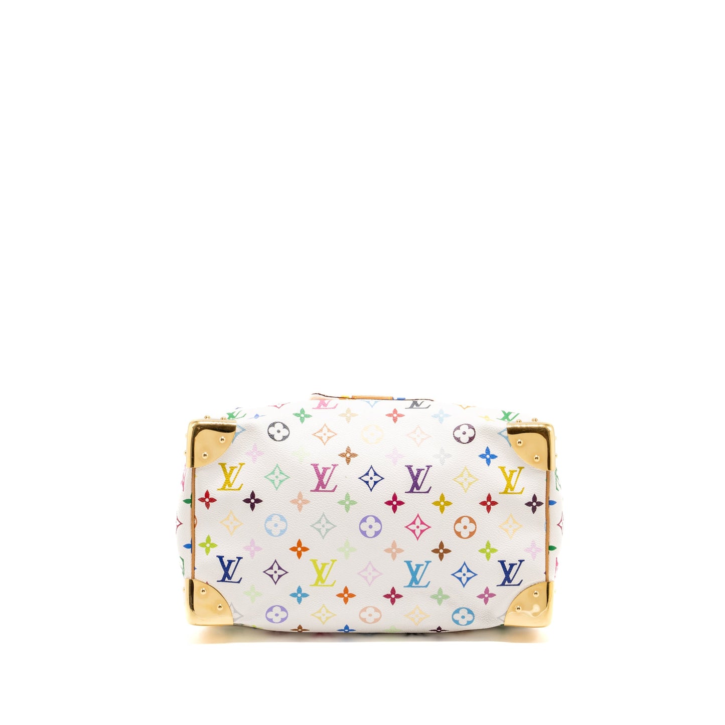 Louis Vuitton speedy 30 monogram Canvas white multicolour