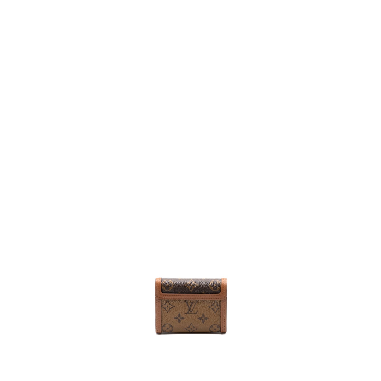 Louis Vuitton Dauphine compact wallet monogram canvas