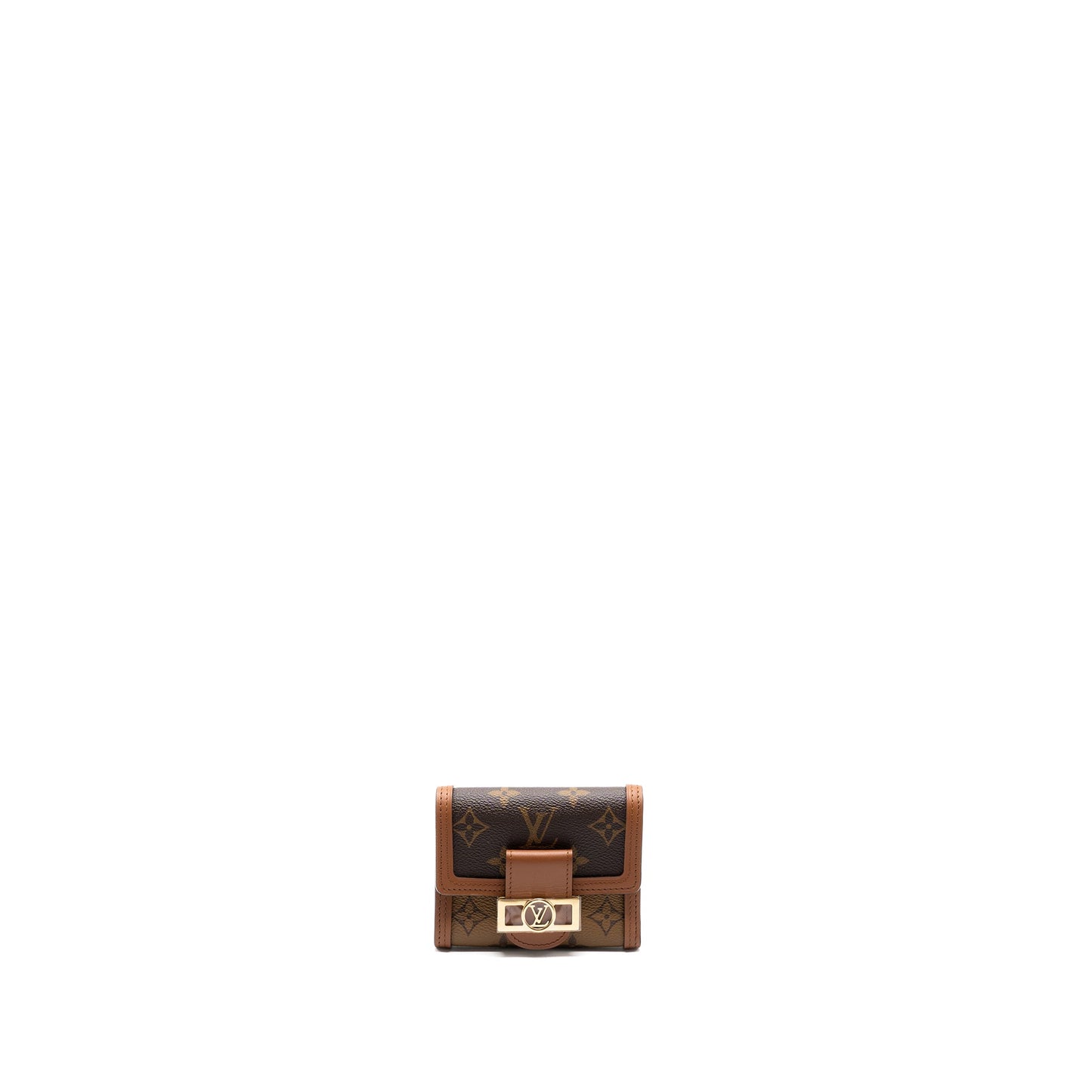 Louis Vuitton Dauphine compact wallet monogram canvas