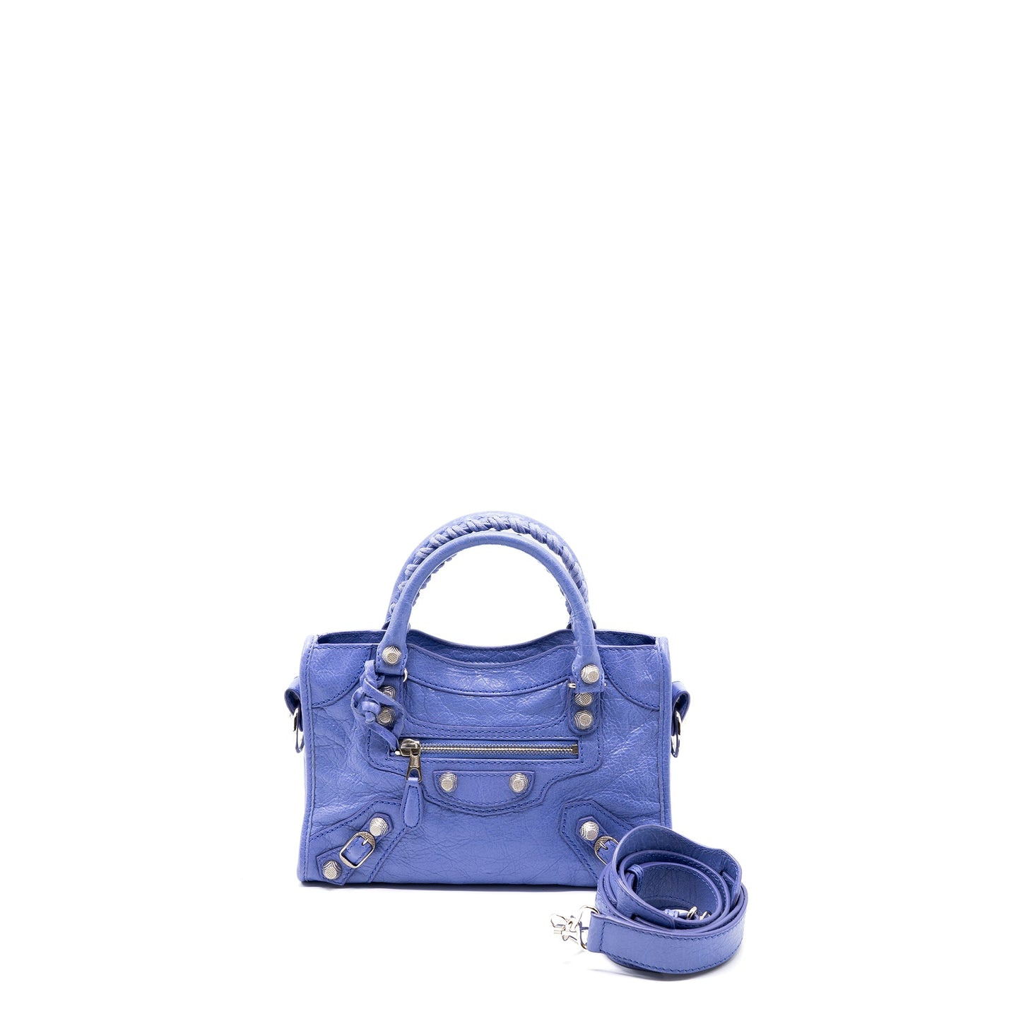 Balenciaga mini city Purse light purple