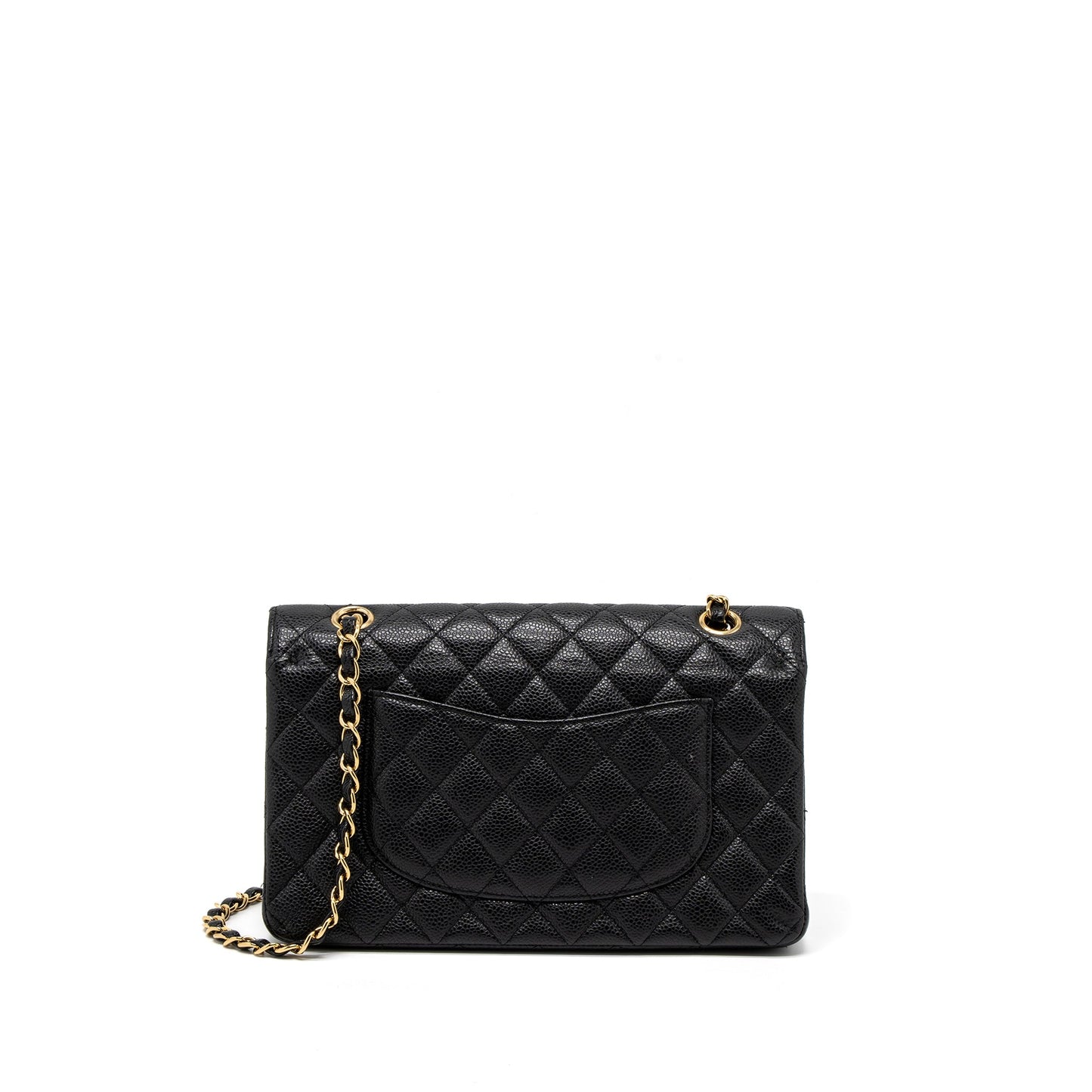 Chanel Medium Classic Double Flap Bag Caviar Black GHW