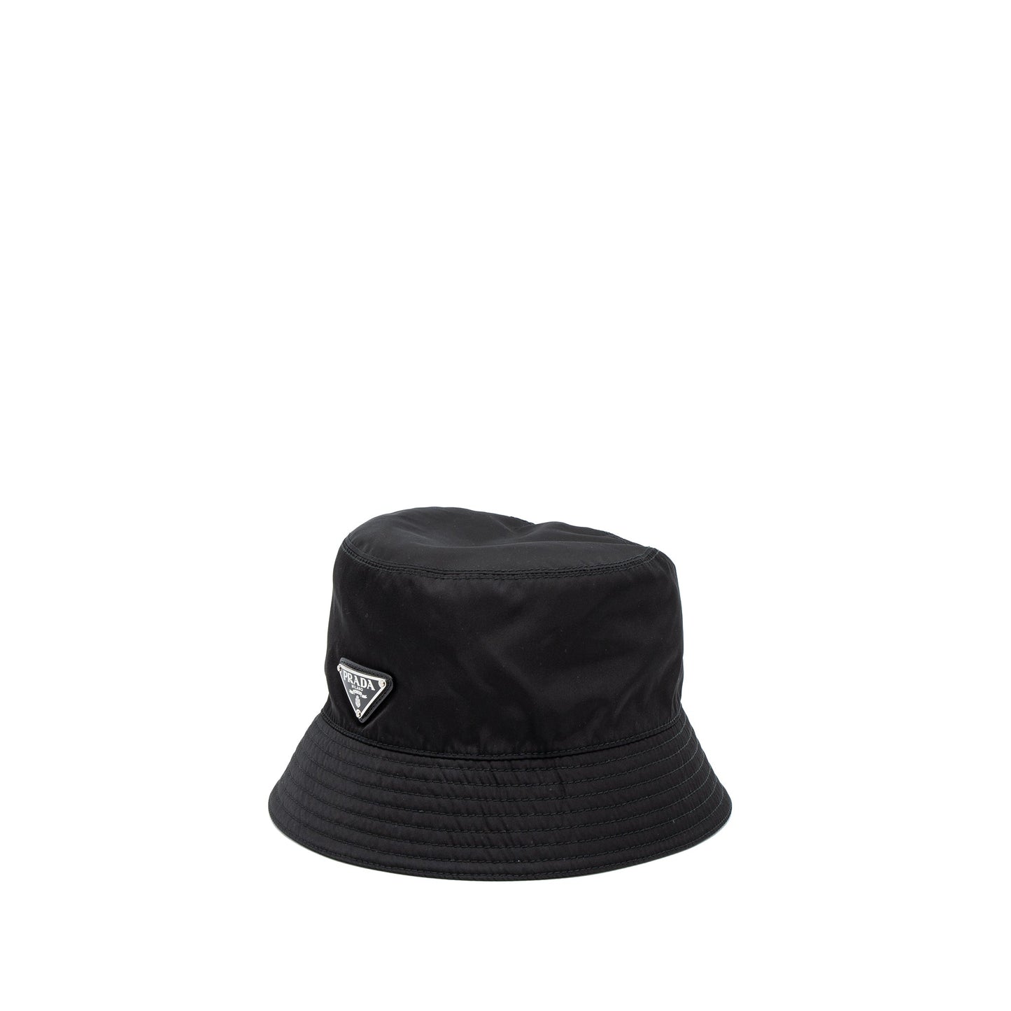 Prada Size S Re-Nylon Bucket Hat Black