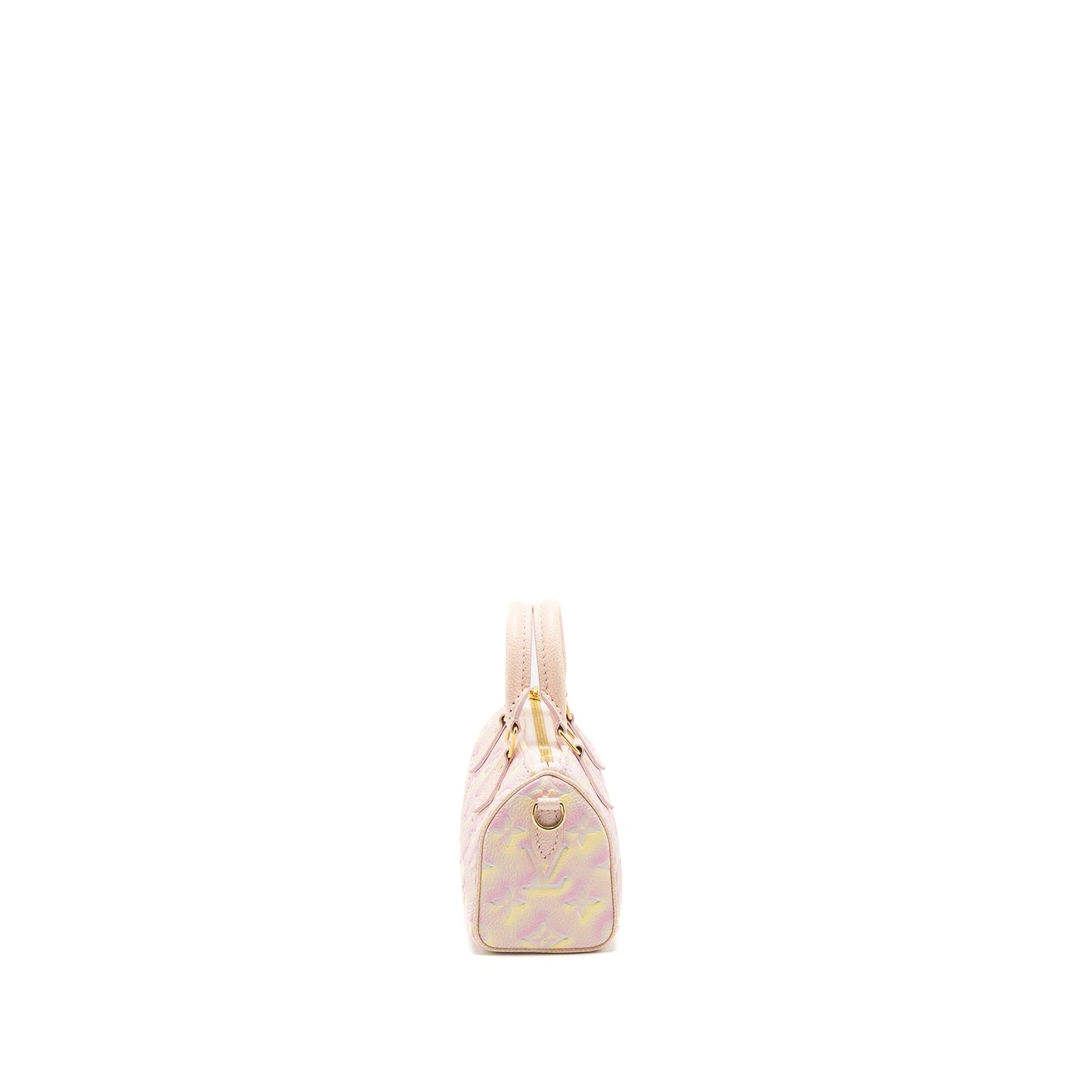 Louis Vuitton Nano Speedy Monogram Empreinte Pink/Multicolour (New Version)