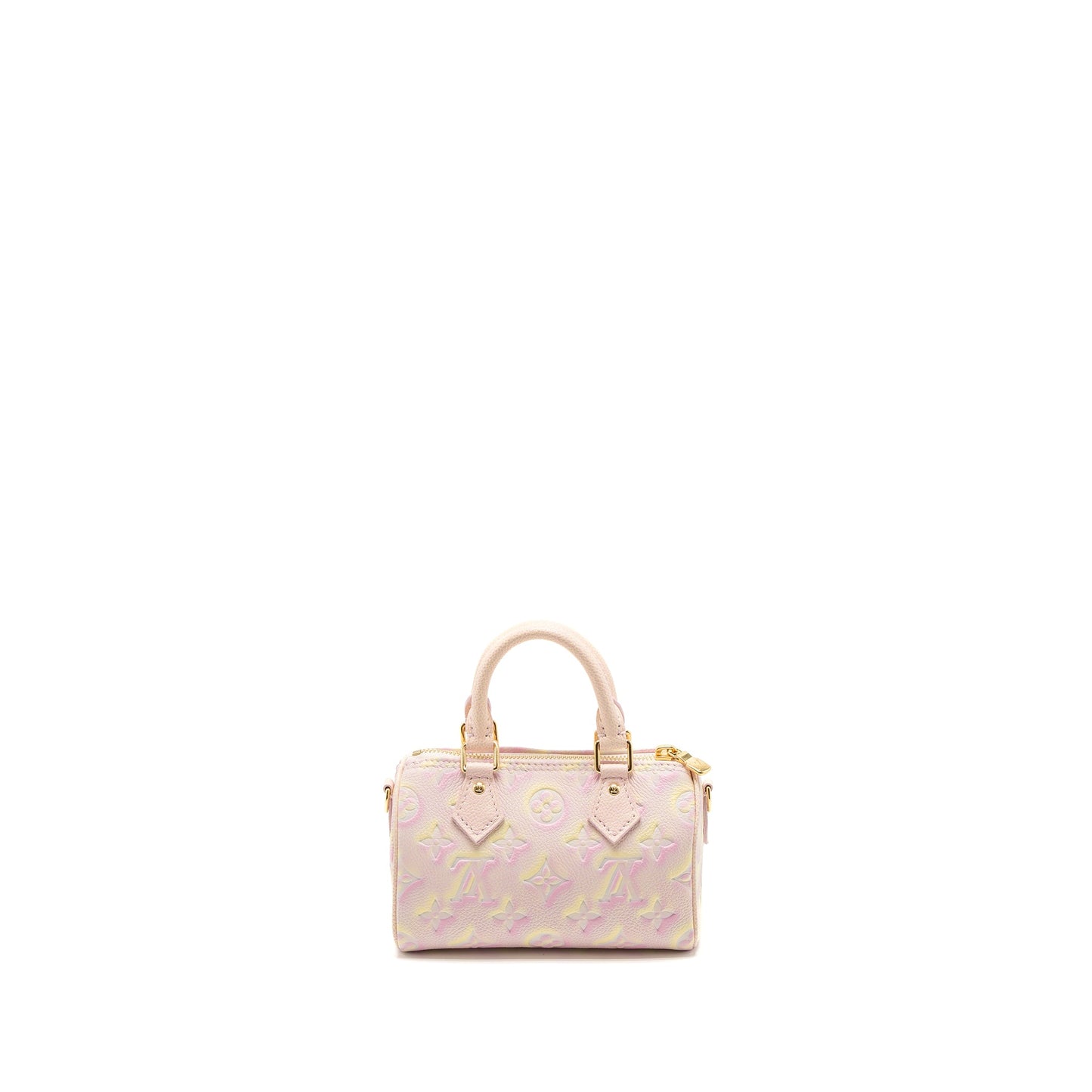 Louis Vuitton Nano Speedy Monogram Empreinte Pink/Multicolour (New Version)