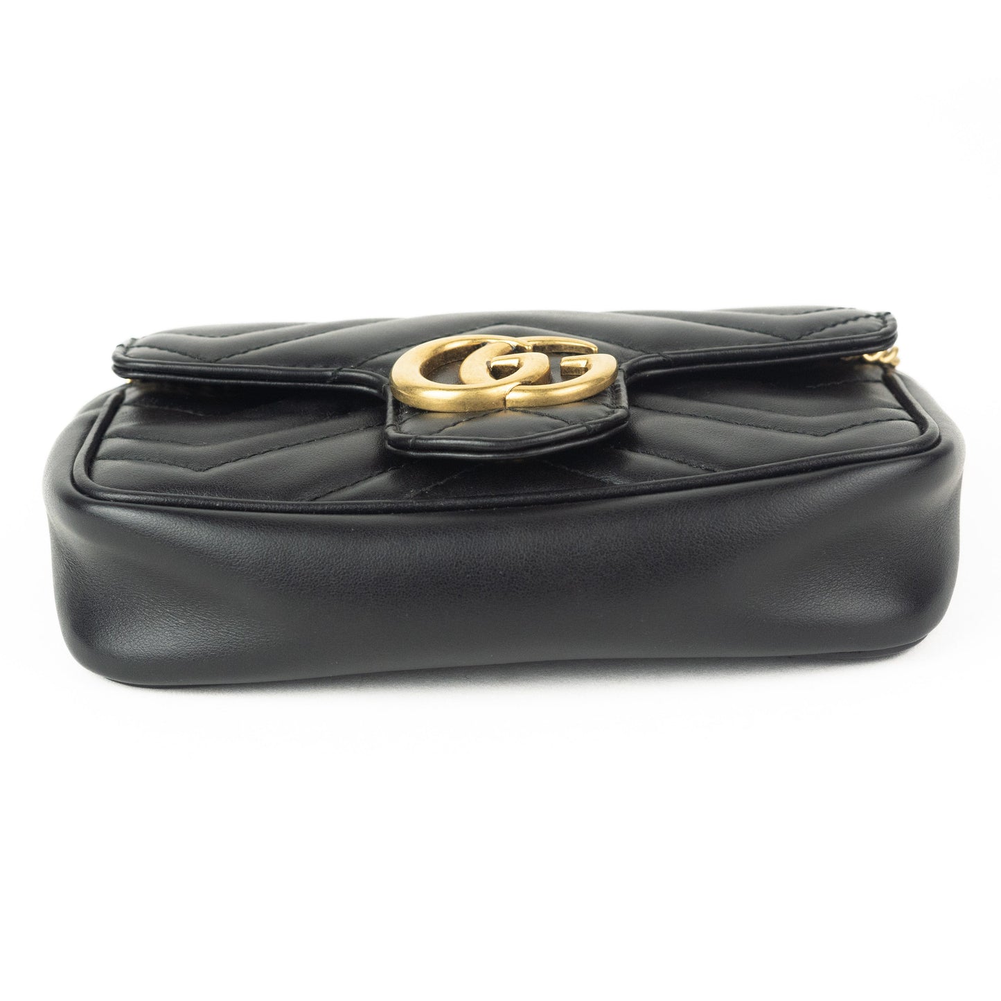 Gucci GG Marmont Matelasse Leather Super Mini Bag