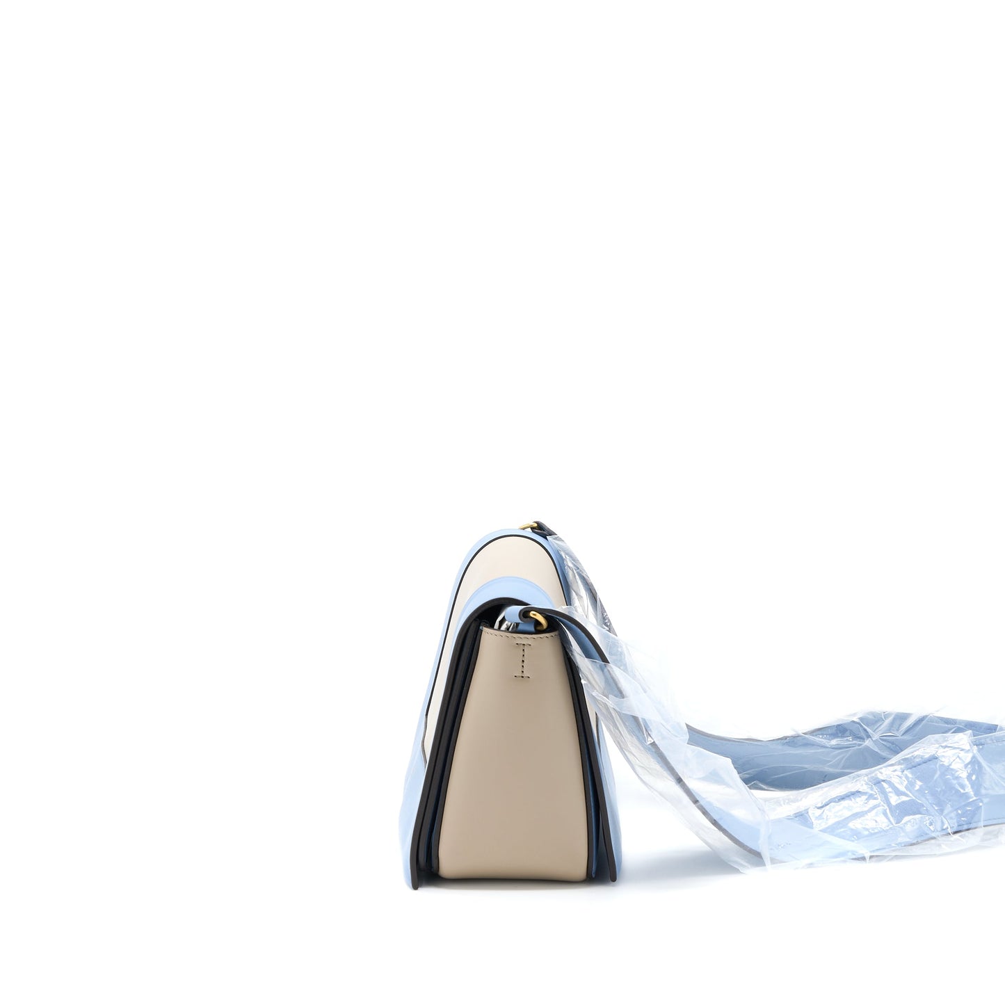 Celine Medium Frame Purse Multicolour Blue/Light Taupe