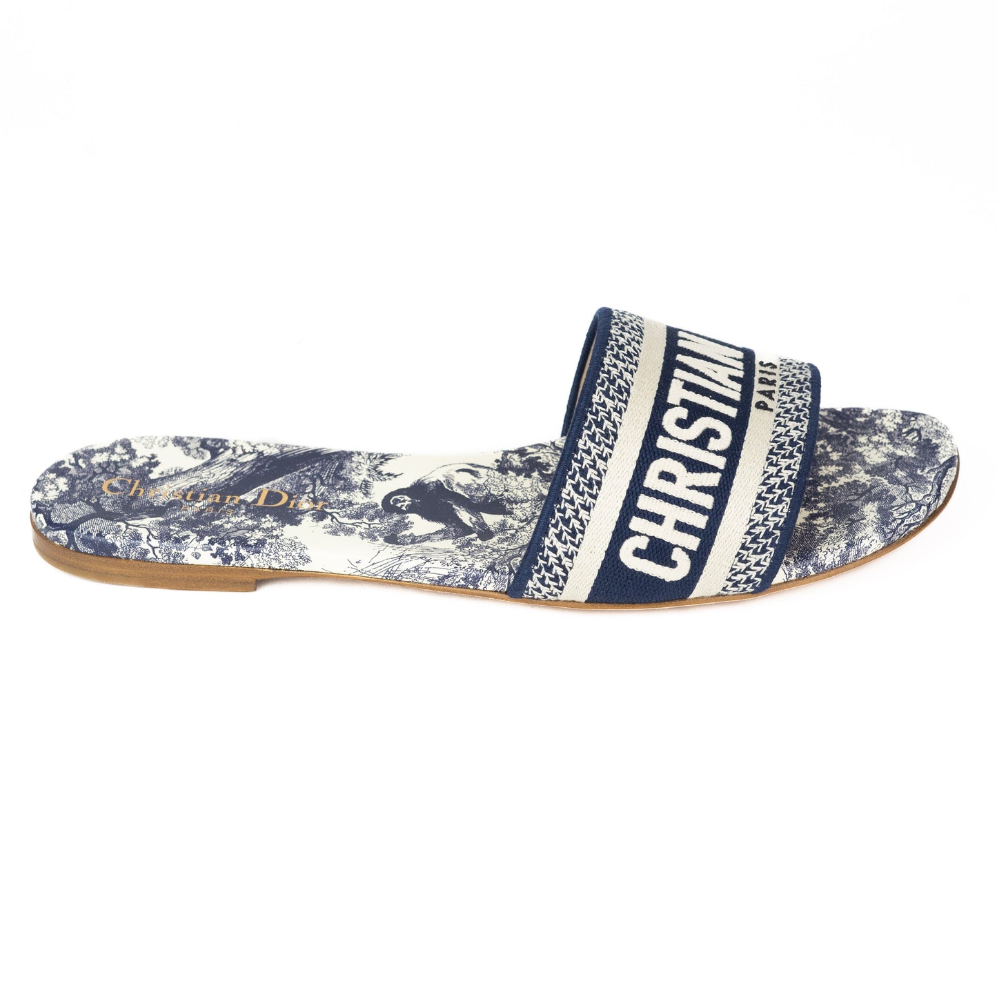Dior Dway Slides Deep blue