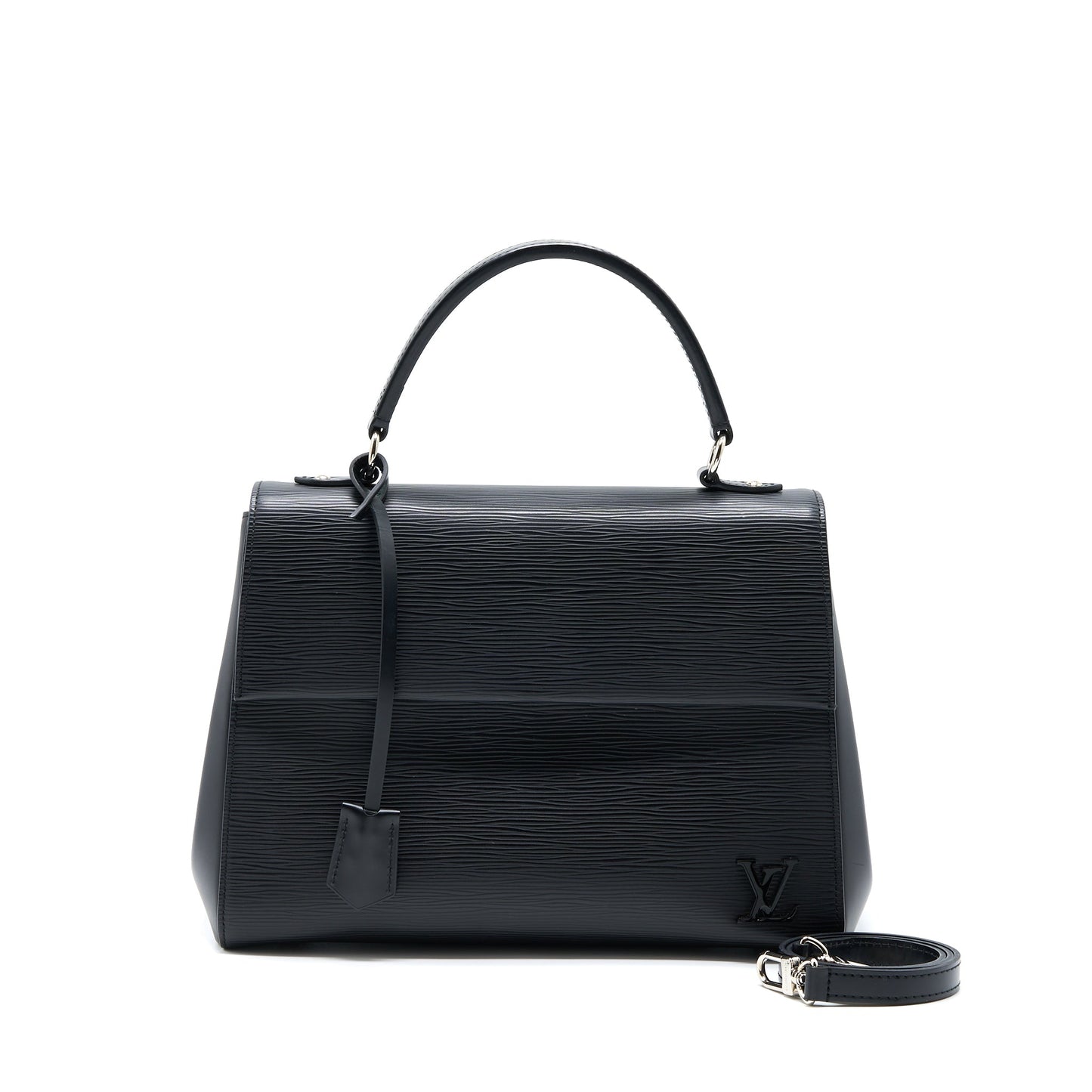 Louis Vuitton Cluny Epi Black with Initial S.S